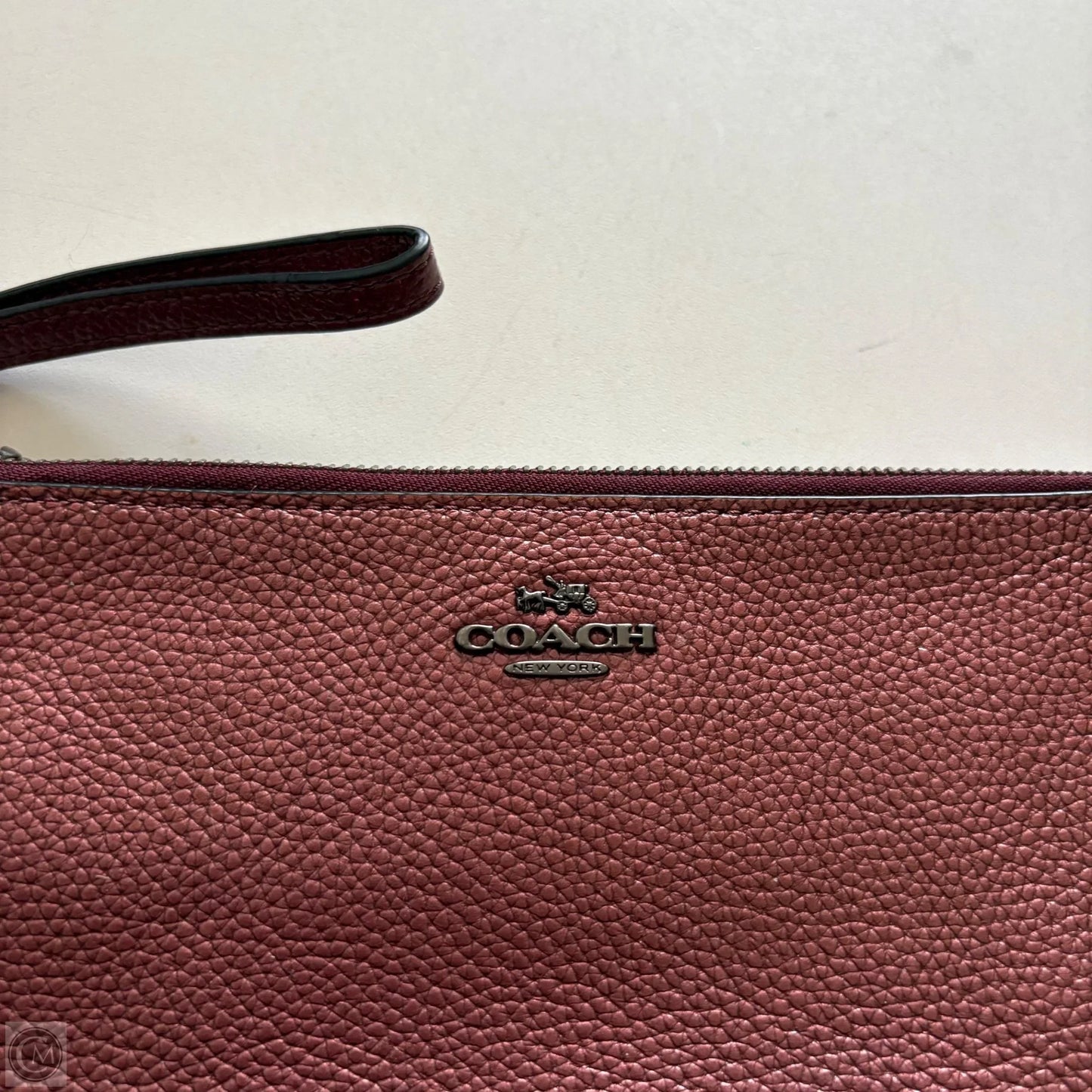 Wristlet Designer By Coach, Size: Large
