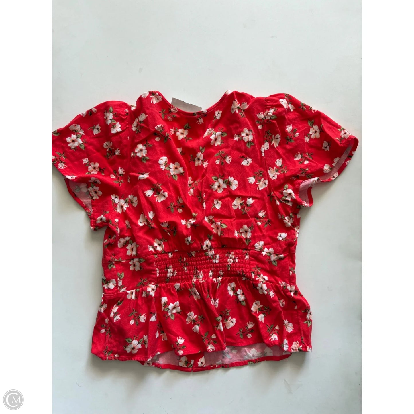Top Short Sleeve By Old Navy In Orange, Size: M
