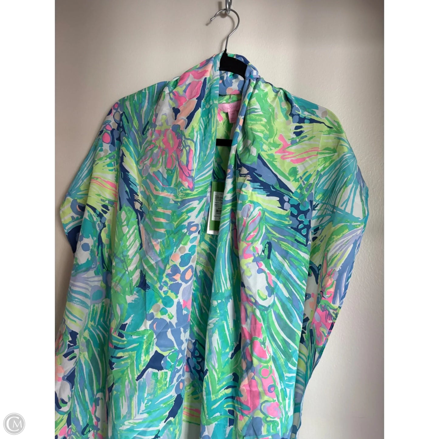 Blouse Designer By Lilly Pulitzer In Blue, Size: S