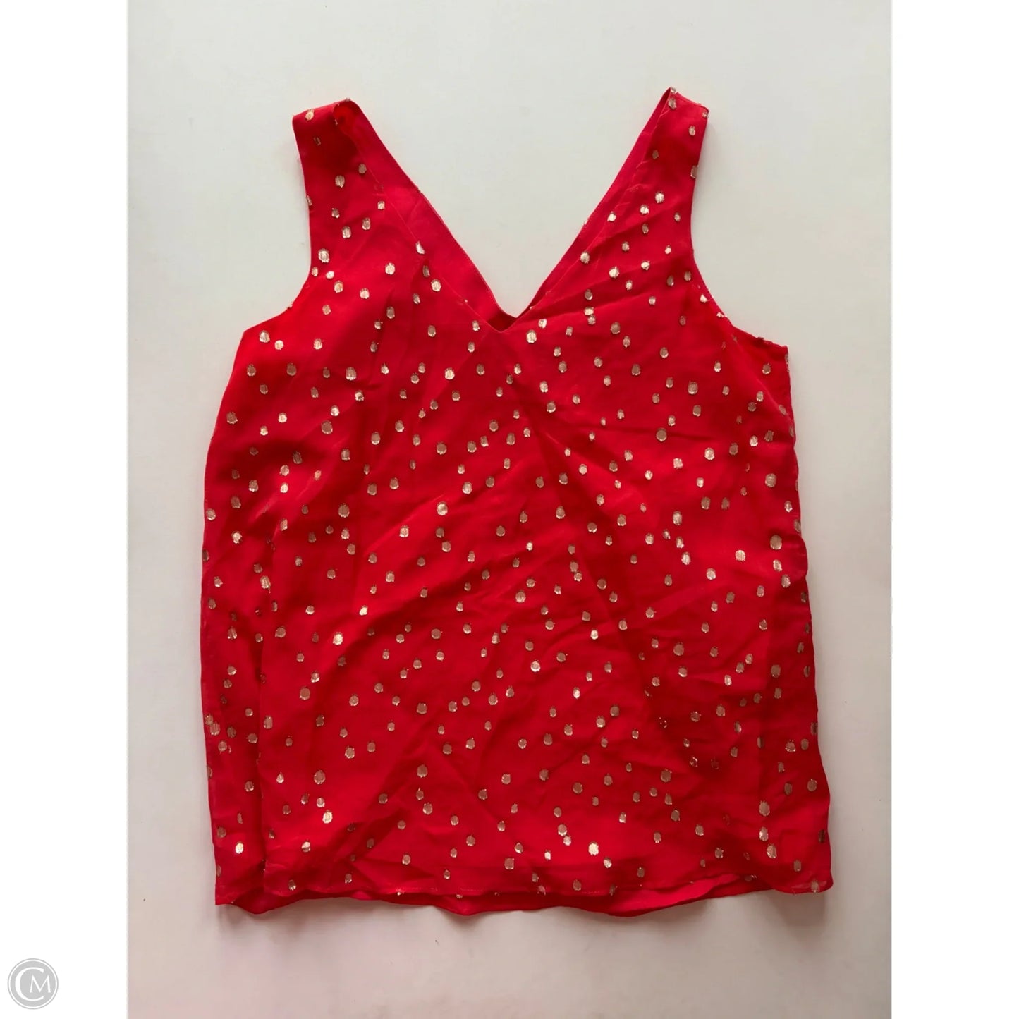 Top Sleeveless Designer By Lilly Pulitzer In Peach, Size: Xs