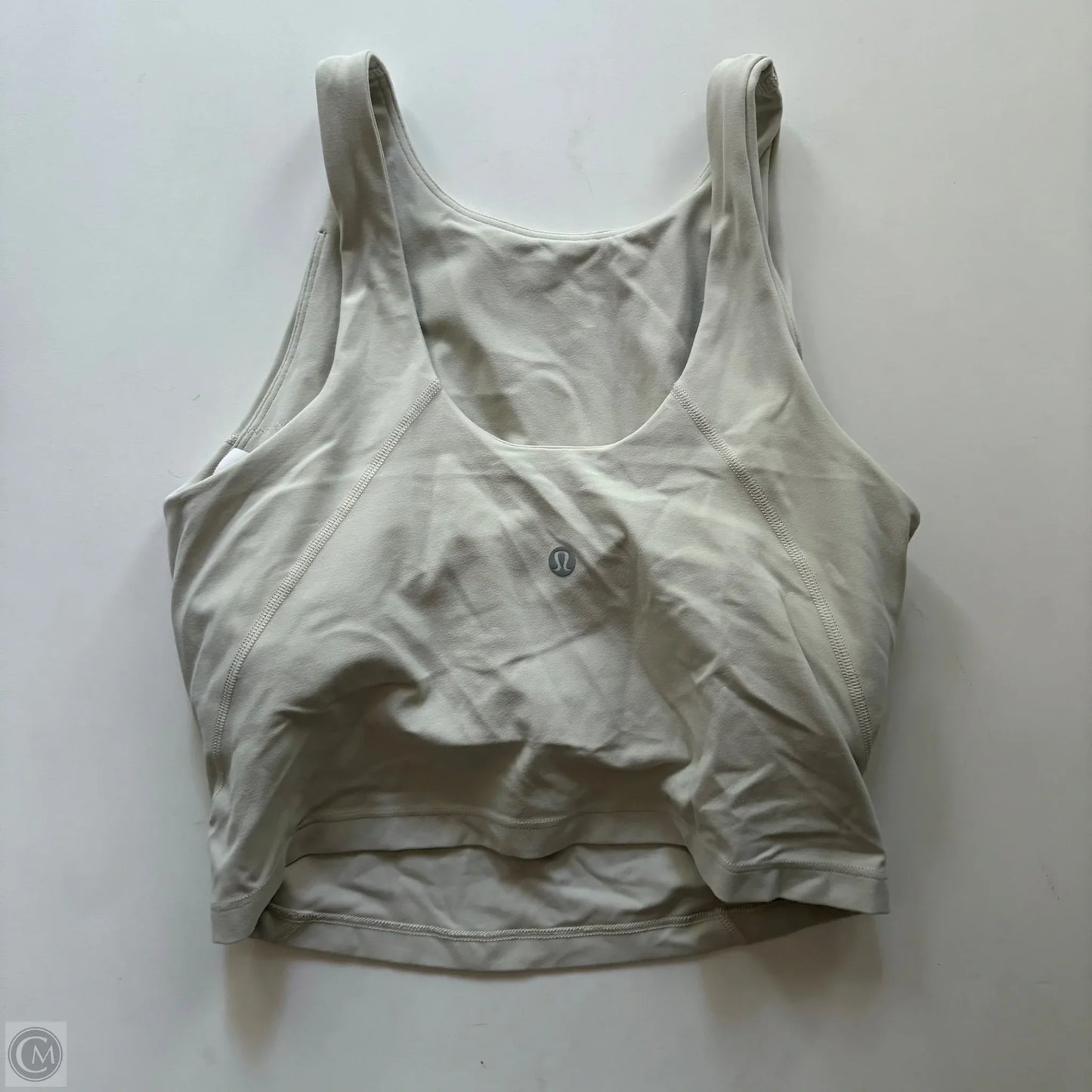 Athletic Tank Top By Lululemon In Cream, Size: S