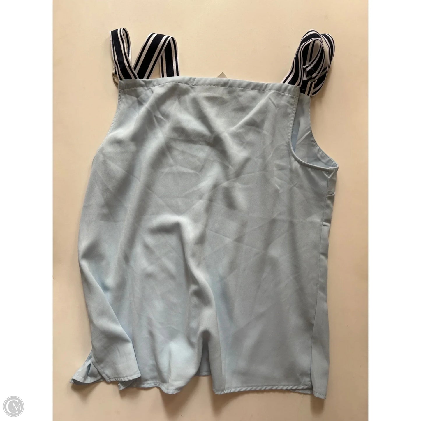 Blouse Sleeveless By New York And Co In Blue, Size: Xl