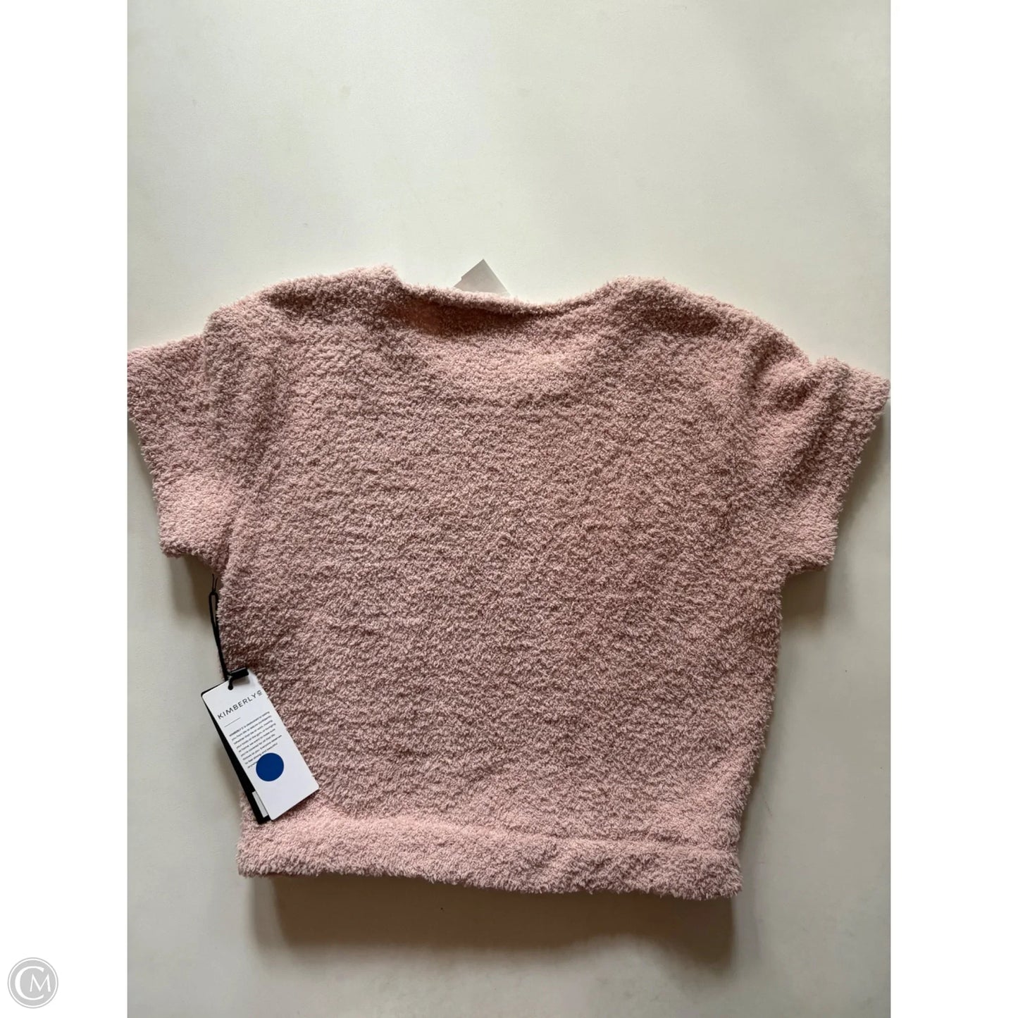 Blouse Short Sleeve By kimberly In Pink, Size: Xl