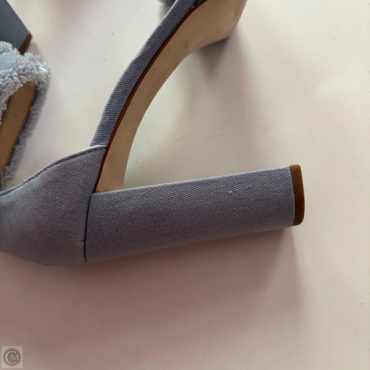 Shoes Heels Block By Nine West In Blue, Size: 8