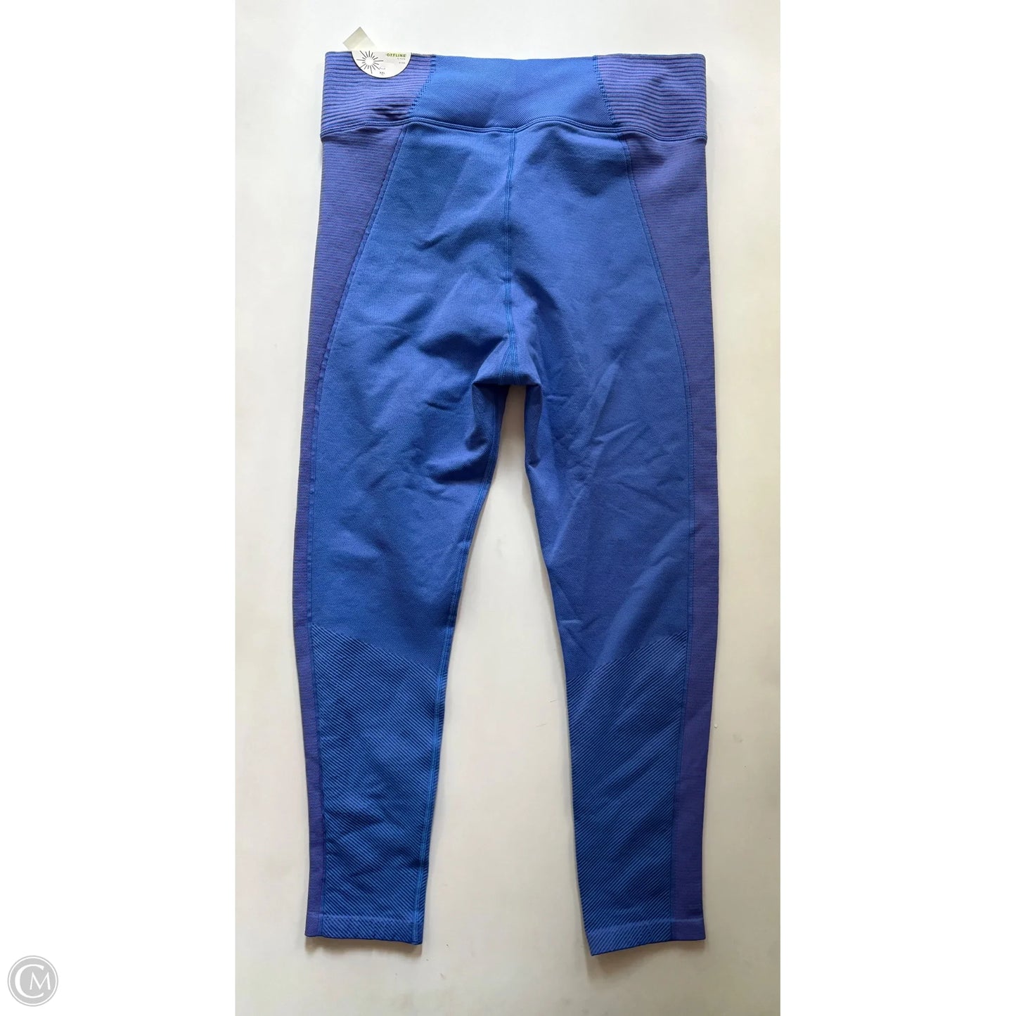 Athletic Leggings By Aerie In Blue, Size: Xxl