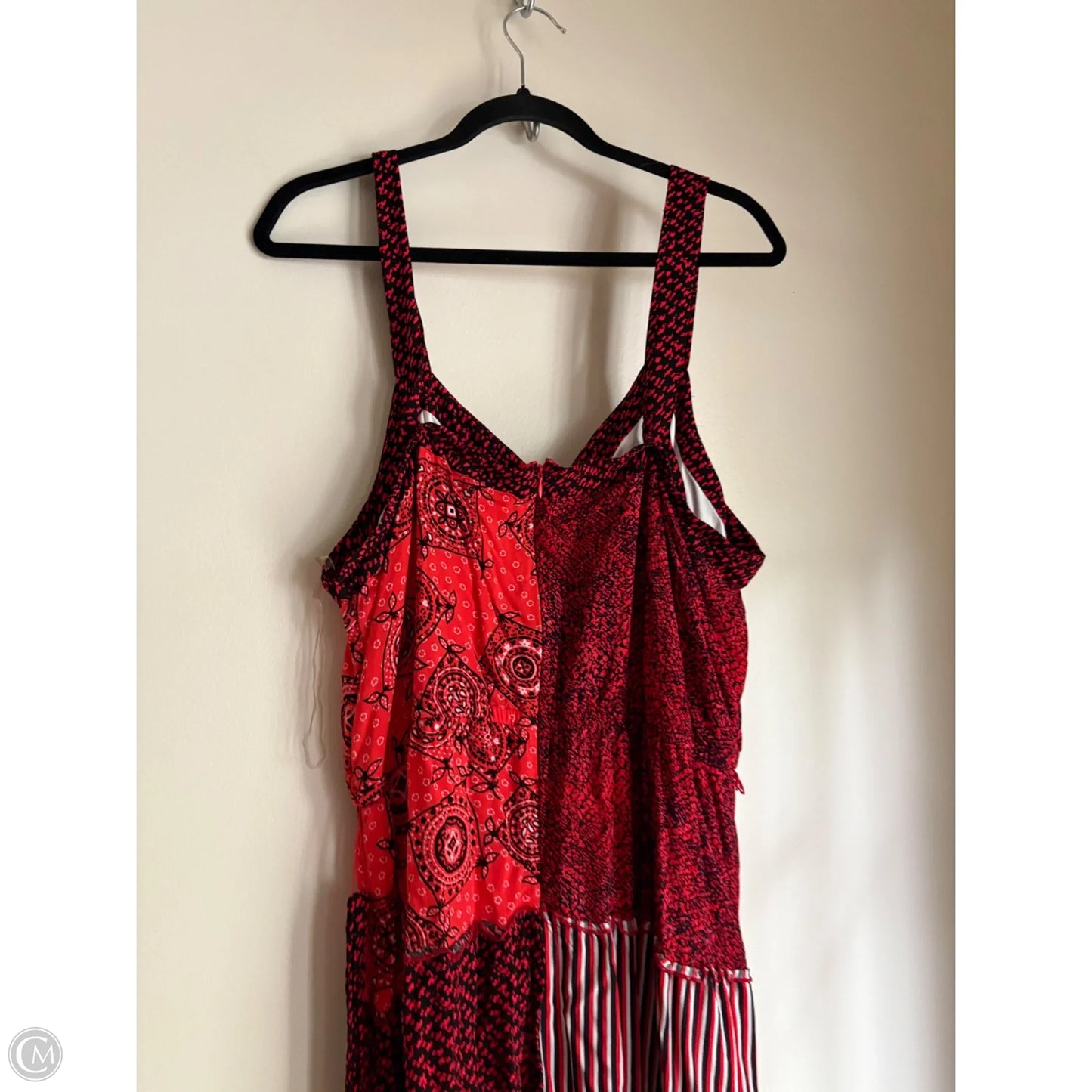 Dress Casual Midi By Lane Bryant In Red, Size: 20