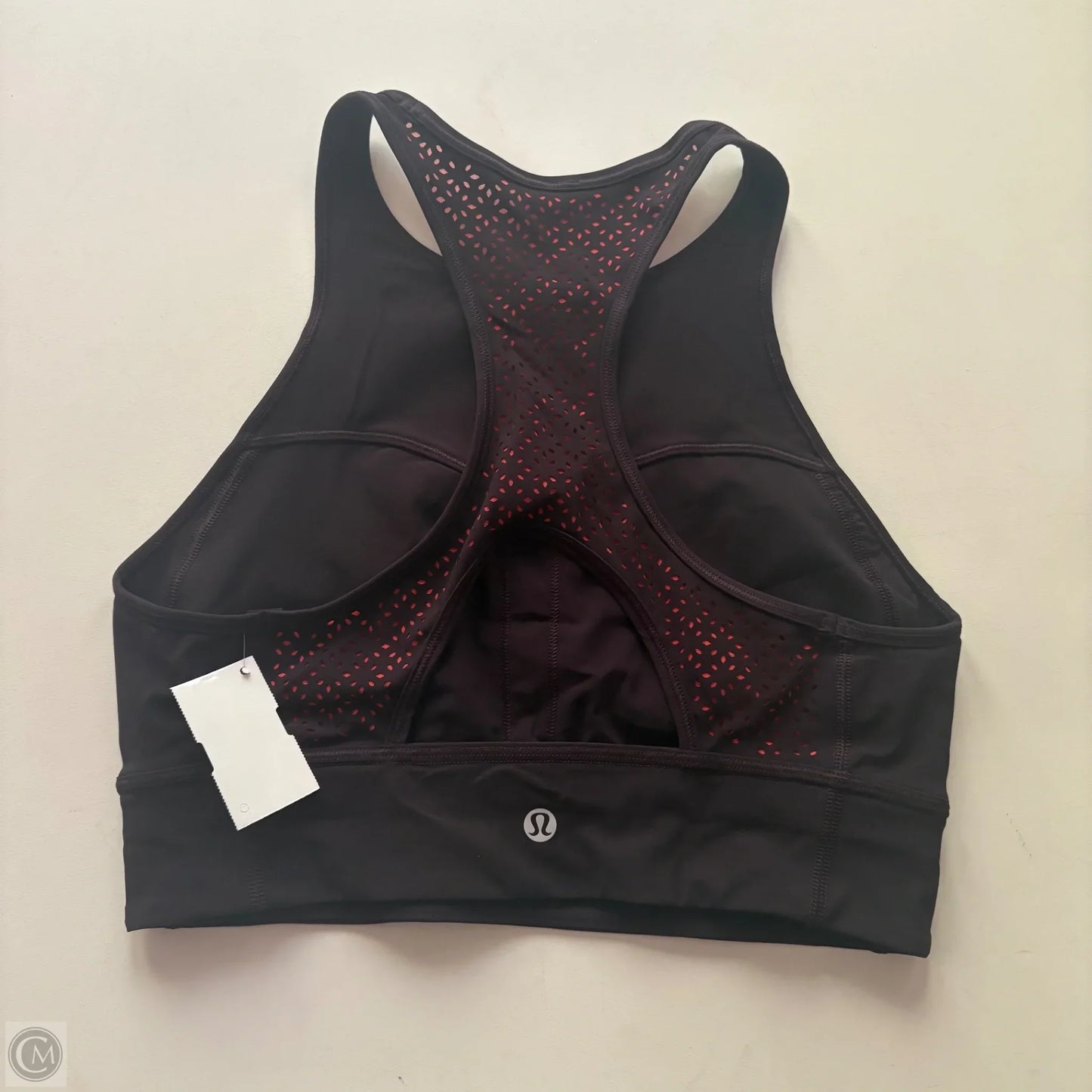 Athletic Bra By Lululemon In Black, Size: M