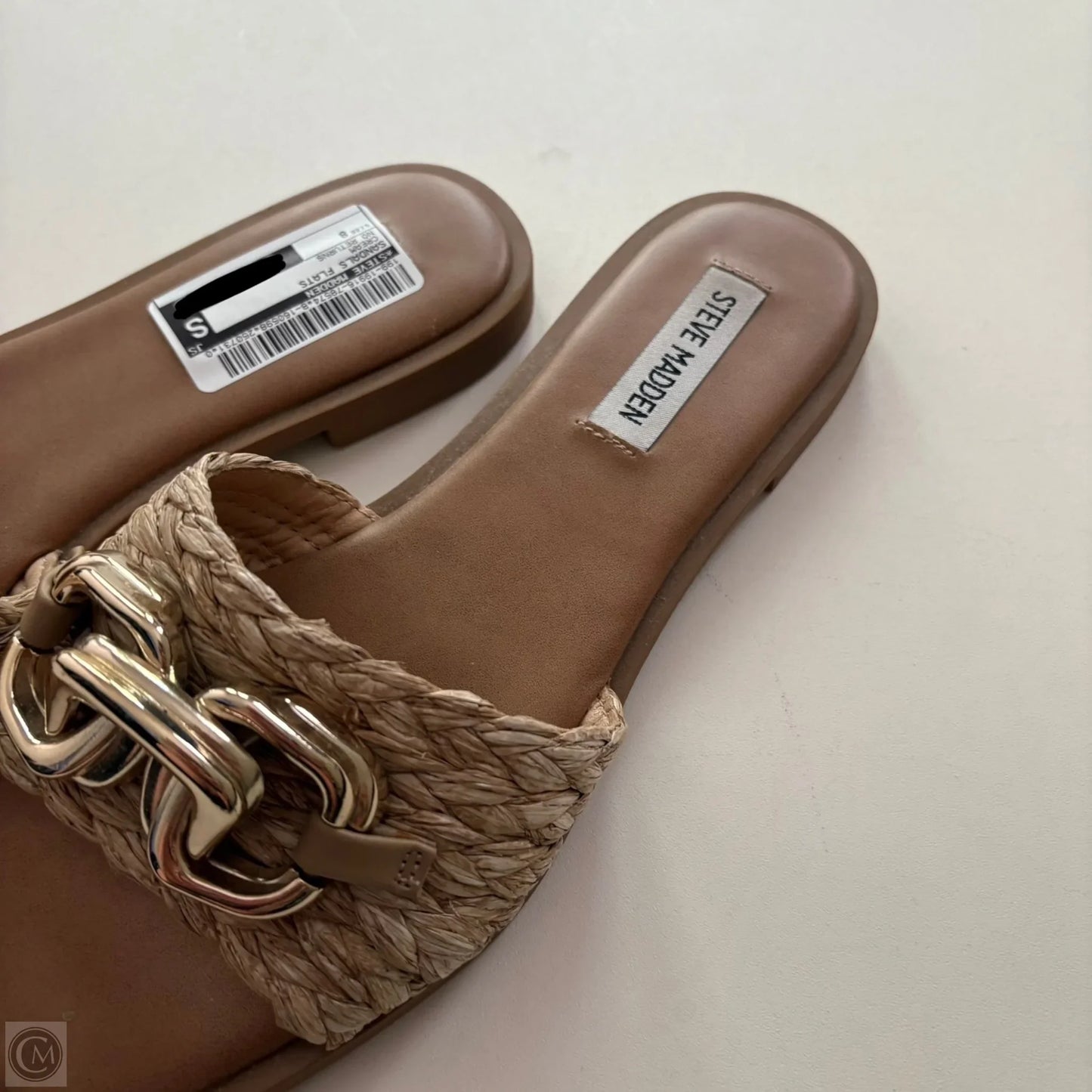 Sandals Flats By Steve Madden In Cream, Size: 8