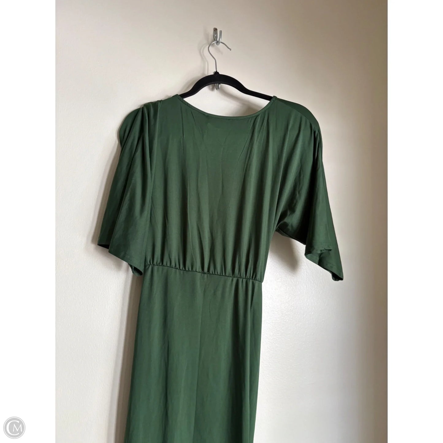 Dress Casual Midi By dress day In Green, Size: S