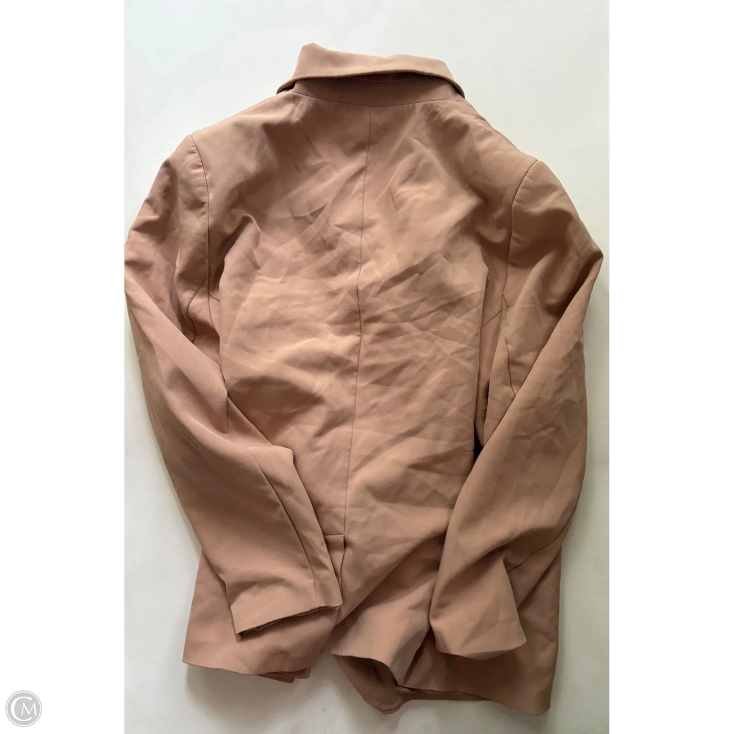 Blazer By the drop In Tan, Size: 1x