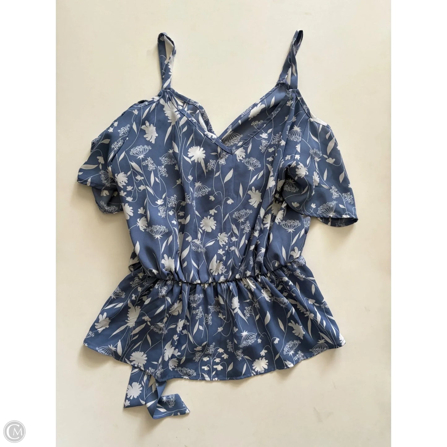 Blouse Sleeveless By Sienna Sky In Blue, Size: S