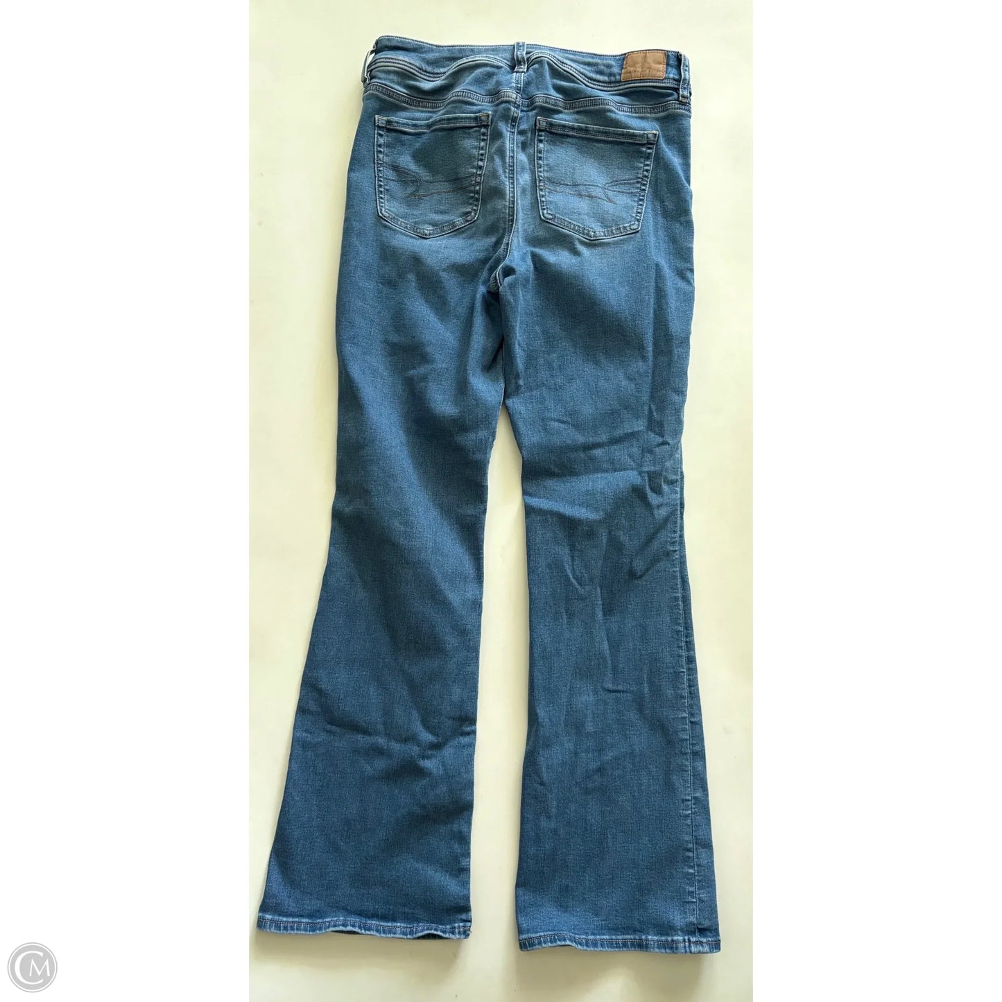 Jeans Boot Cut By American Eagle In Blue, Size: 10