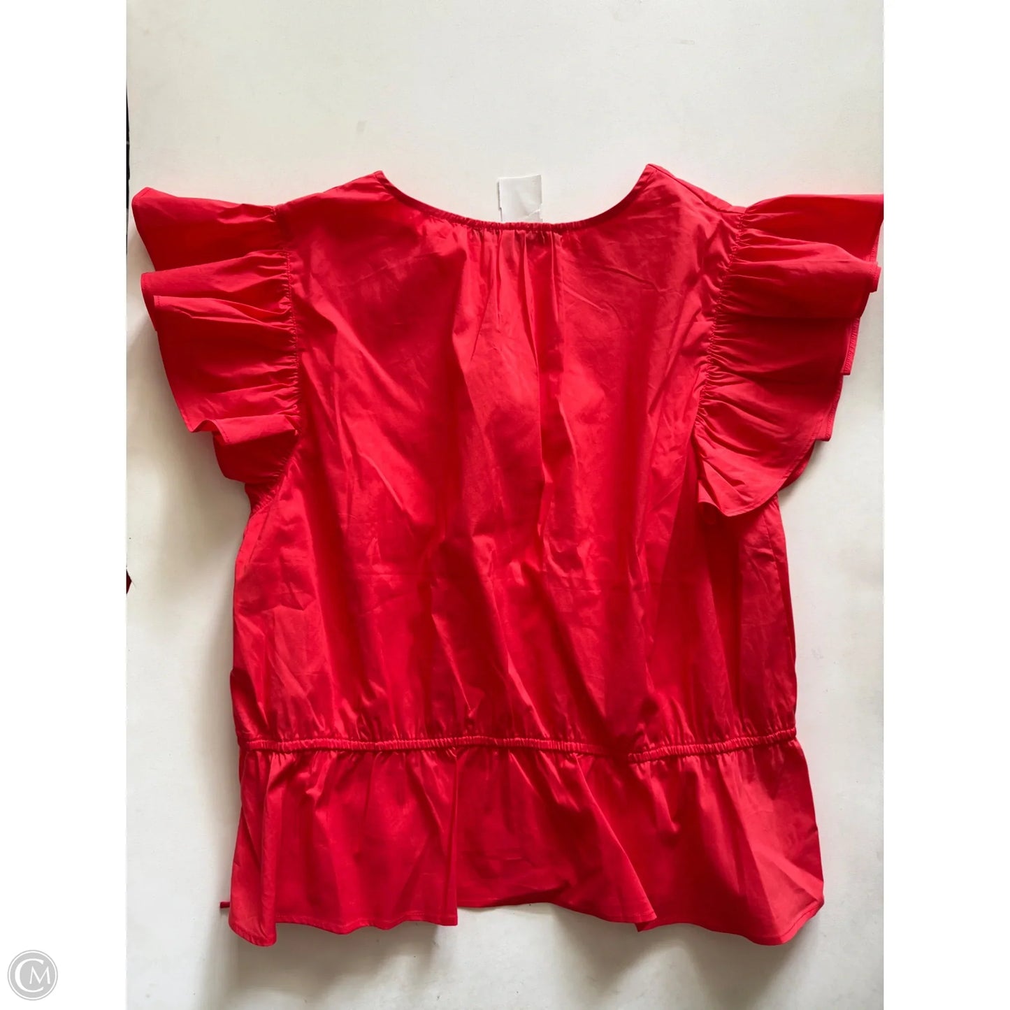 Blouse Short Sleeve By Marc New York In Pink, Size: Xl