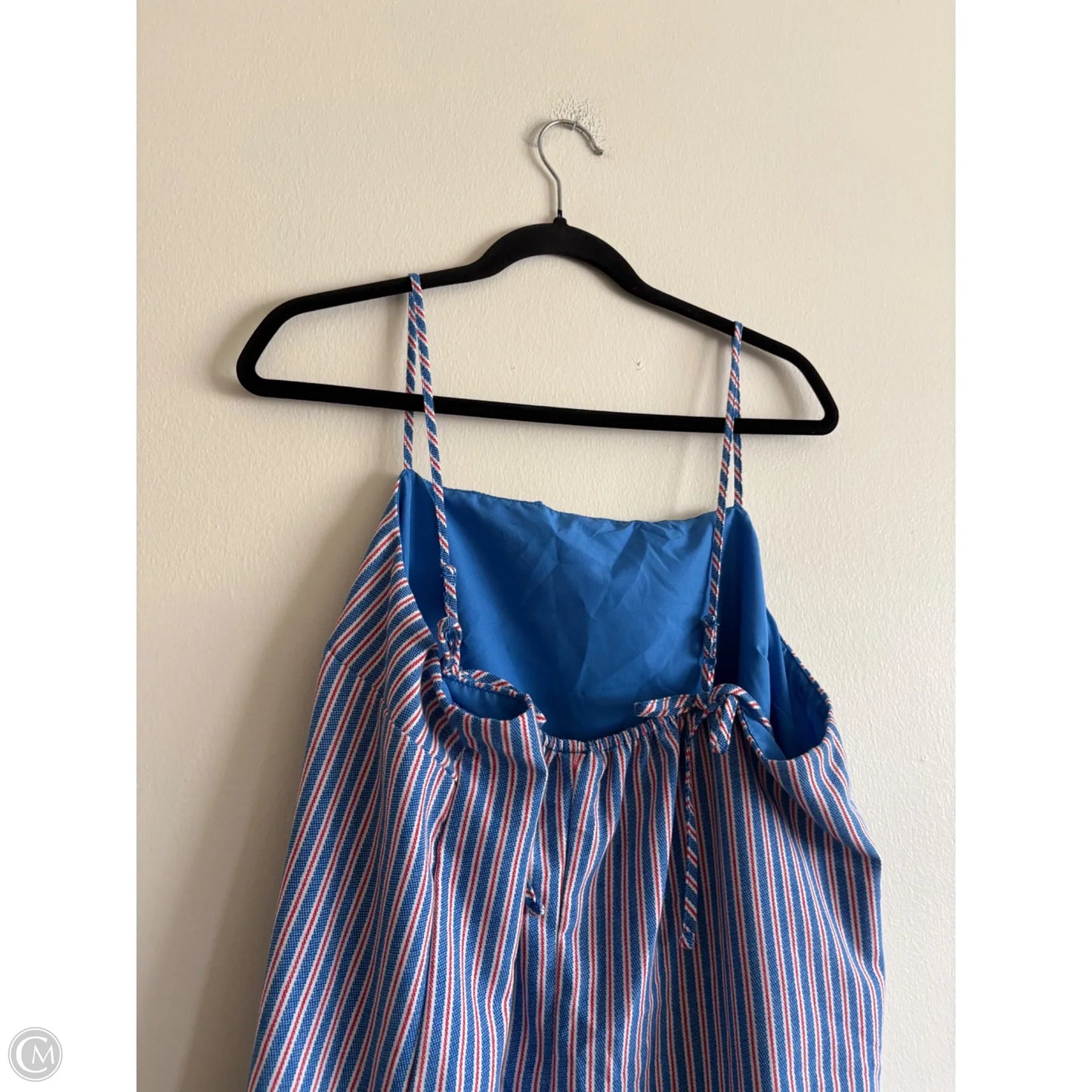 Dress Casual Midi By Old Navy In Striped Pattern, Size: Xl