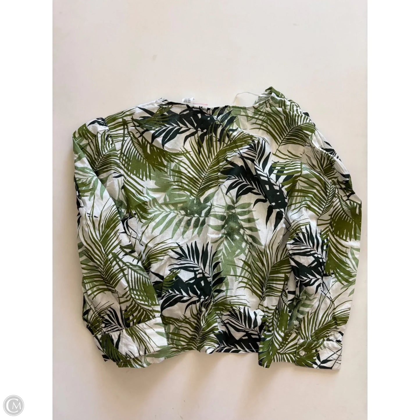 Top Long Sleeve By midnight sky In Green, Size: L