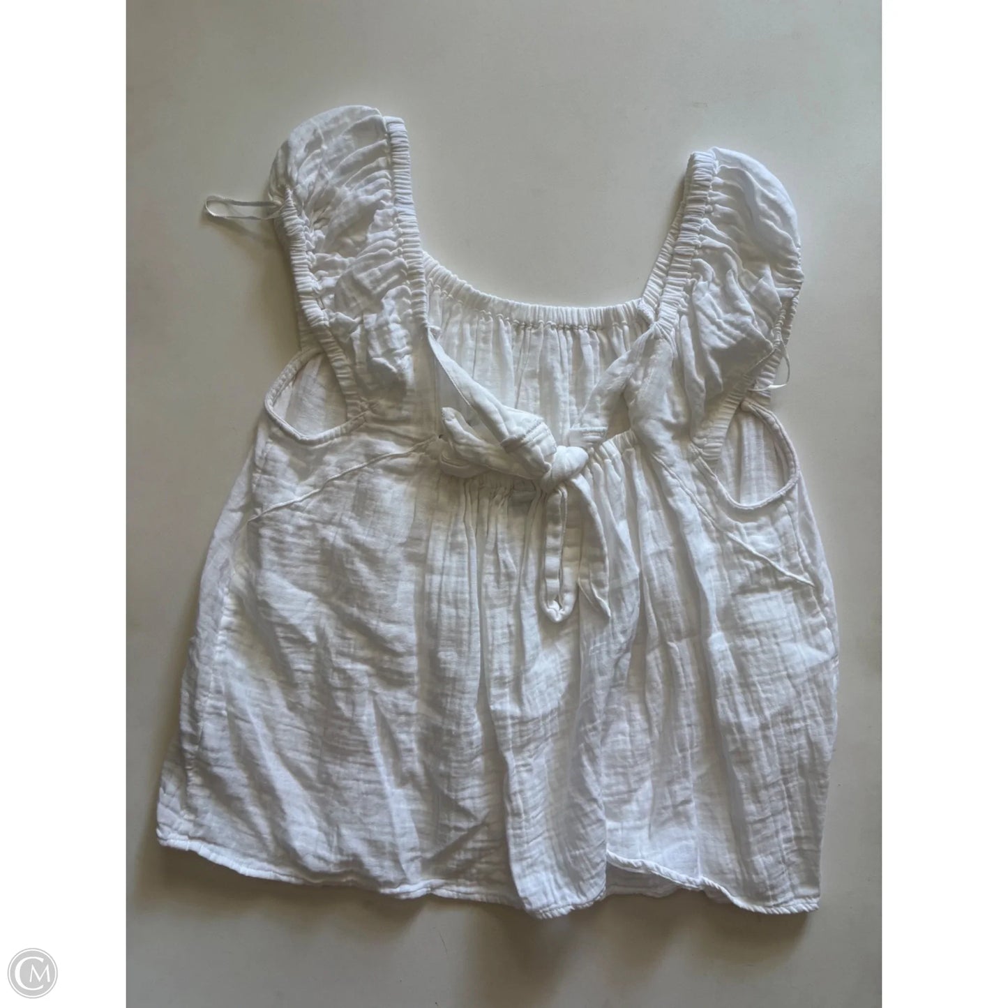 Top Sleeveless By Old Navy In White, Size: L