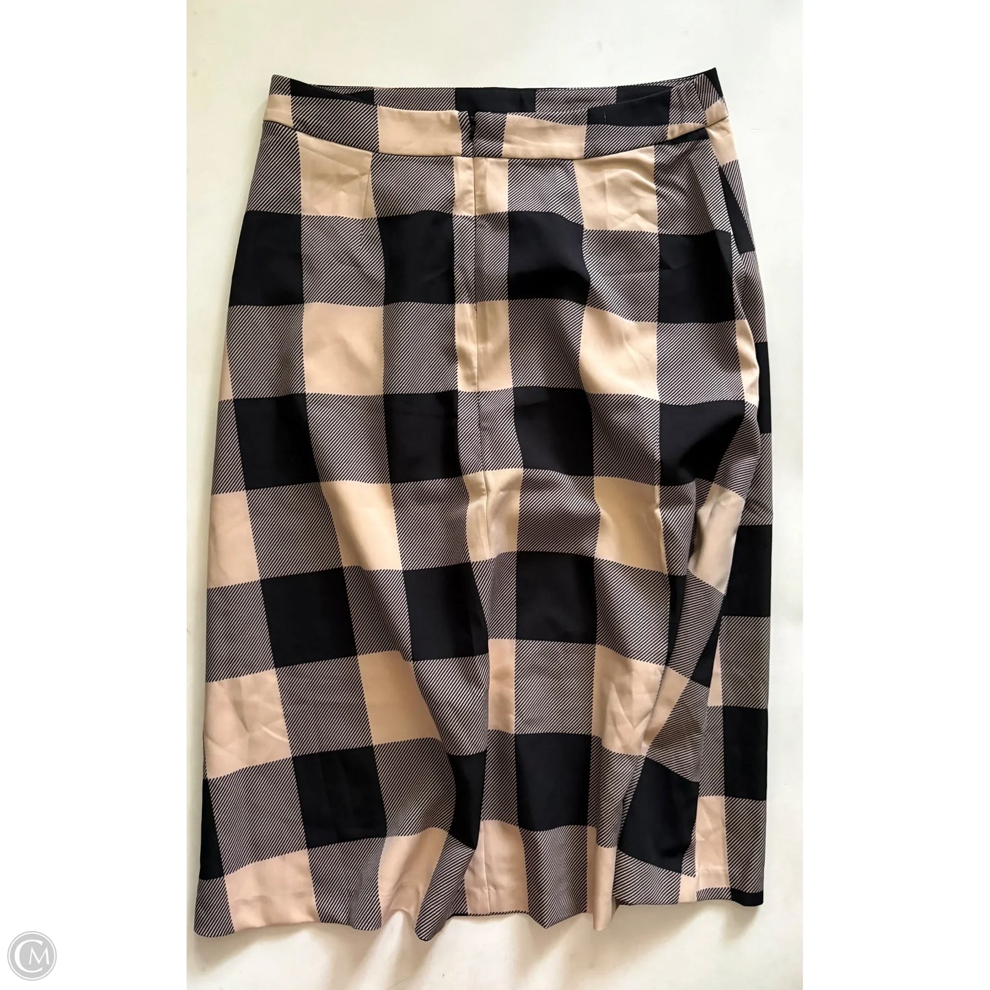 Skirt Midi By New York And Co In Plaid Pattern, Size: L