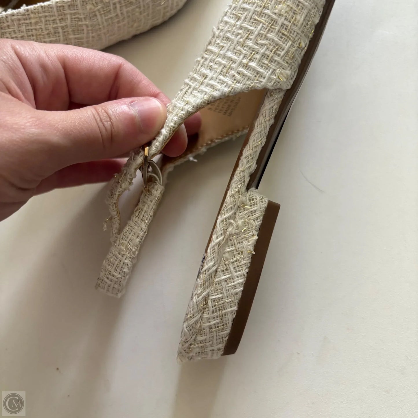 Shoes Flats By Kensie In Cream, Size: 9.5