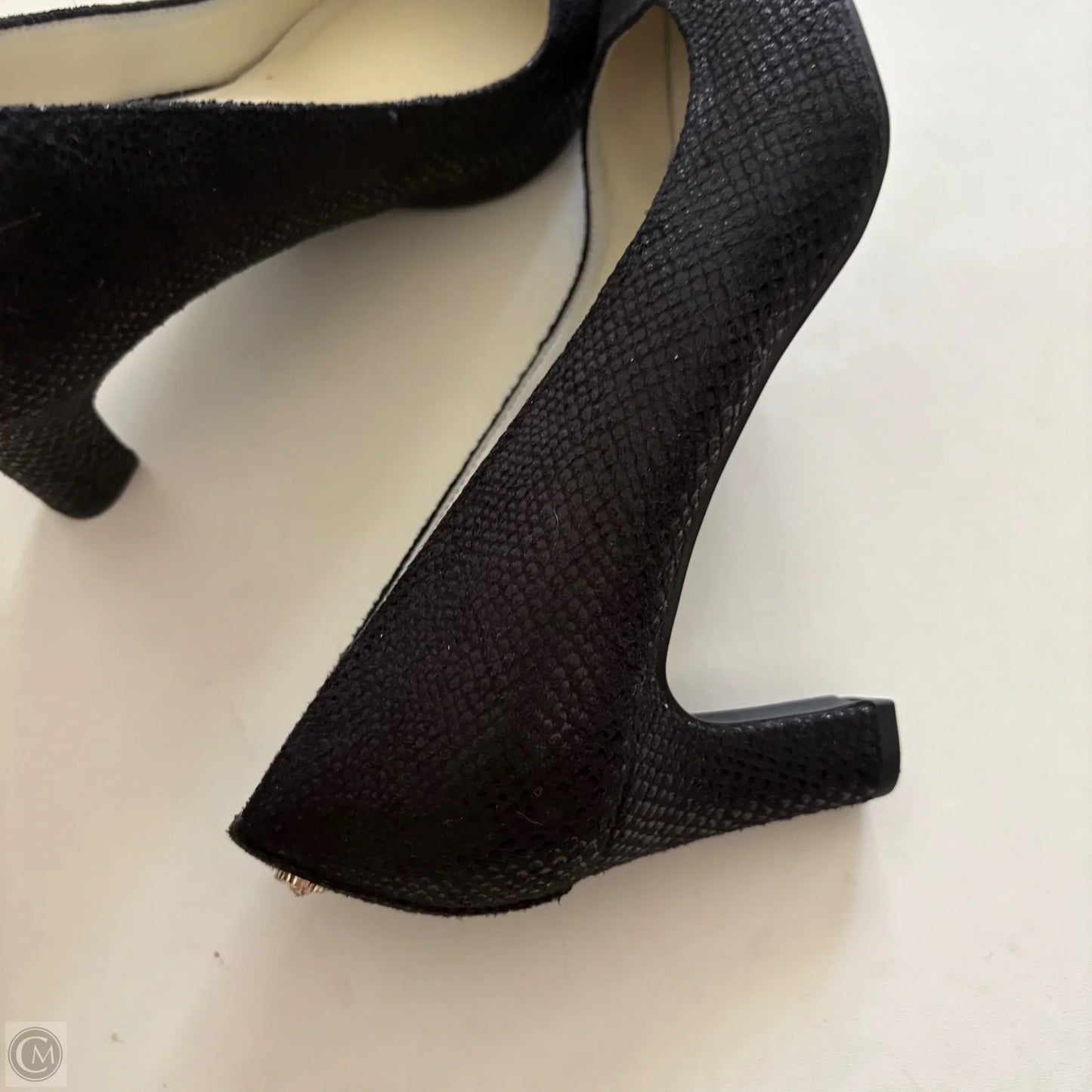 Shoes Heels Kitten By Anne Klein In Black, Size: 8.5