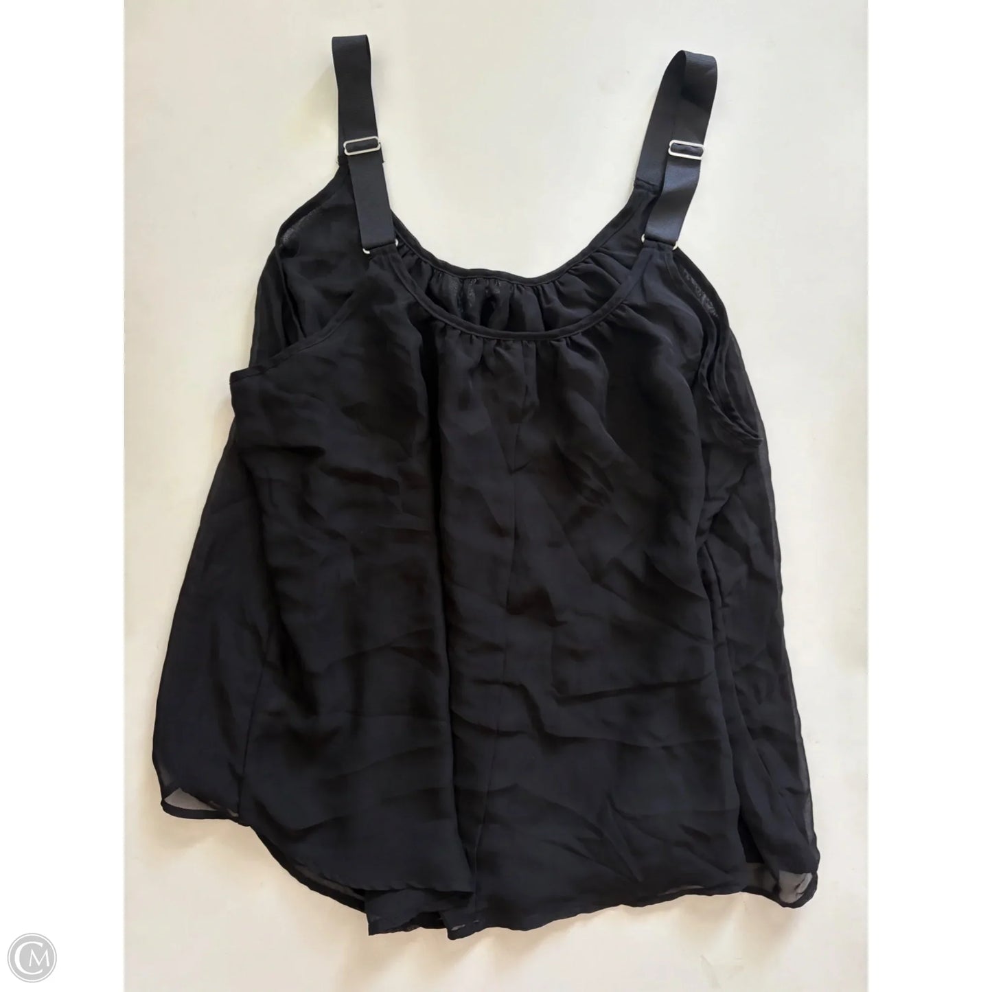 Top Sleeveless By Lane Bryant In Black, Size: 20