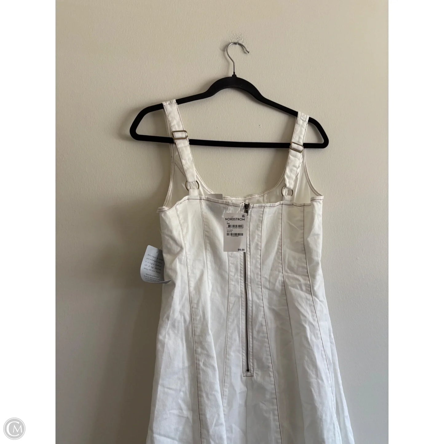 Dress Casual Maxi By Petal & Pup In White, Size: L