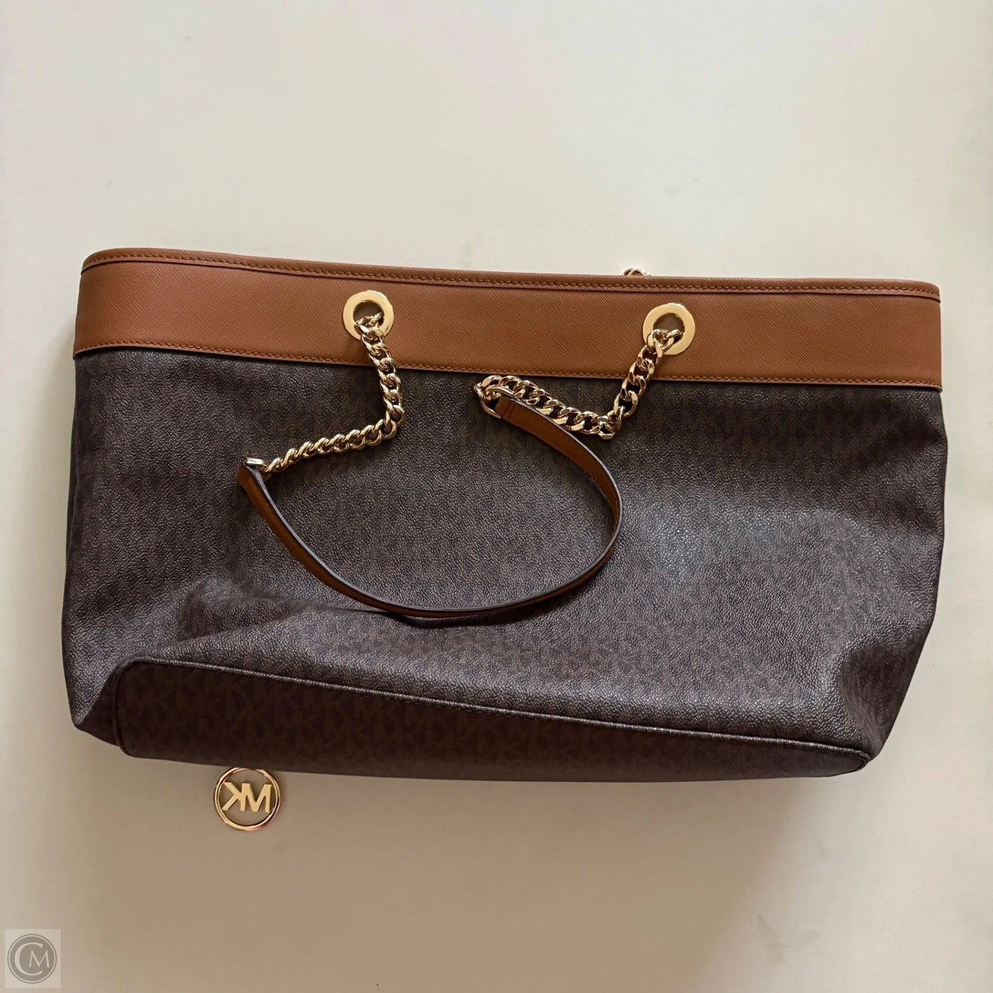 Tote Designer By Michael Kors, Size: Large