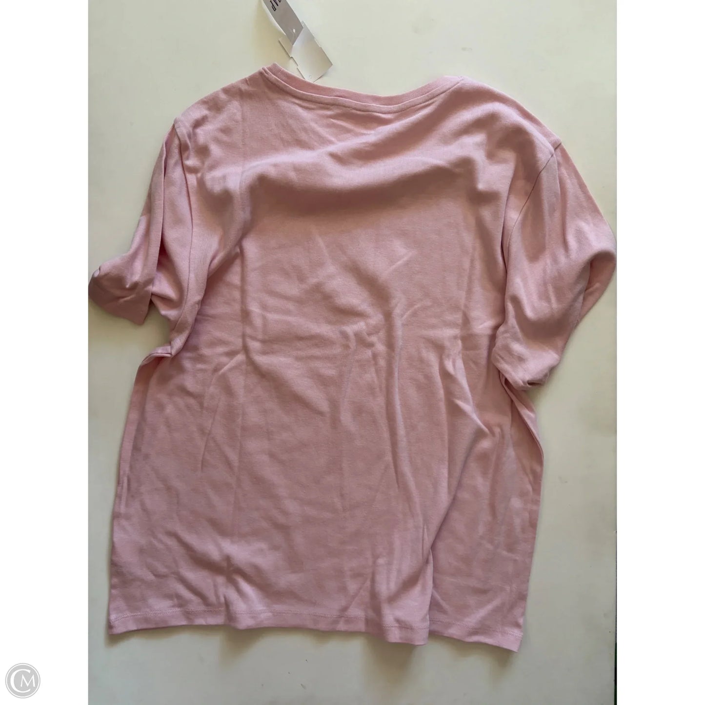 Top Short Sleeve By Gap In Pink, Size: Xxl