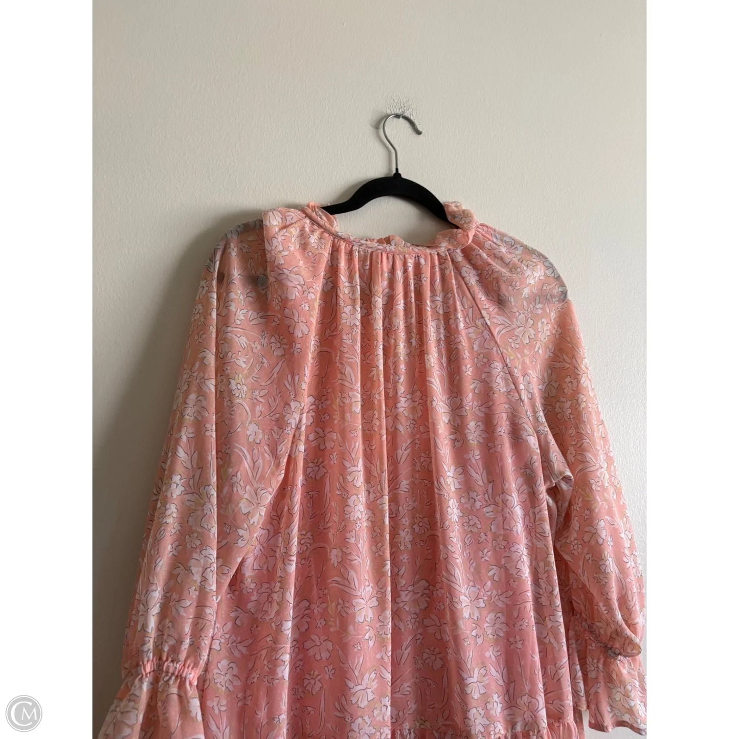 Dress Party Midi By Cato In Peach, Size: L