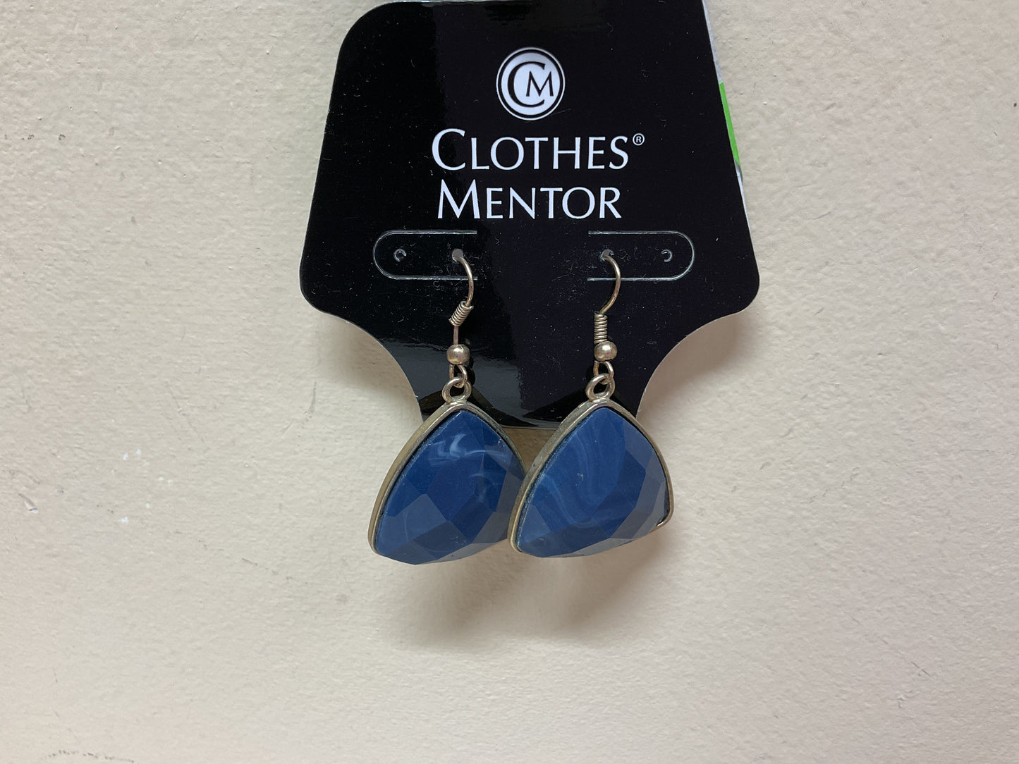 Earrings Dangle/Drop By Clothes Mentor In Navy