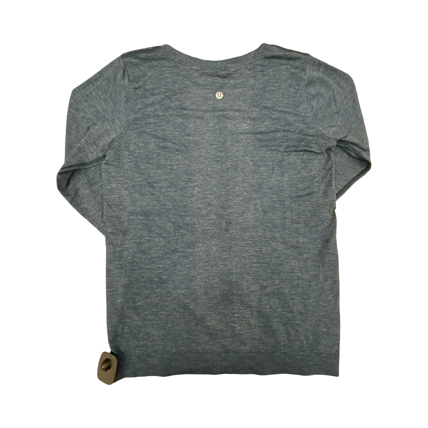Athletic Top Ls Crewneck By Lululemon In Blue, Size:M