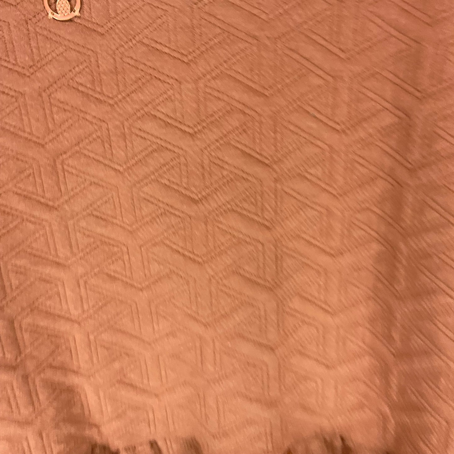 Top Long Sleeve By Simply Southern In Brown, Size: S