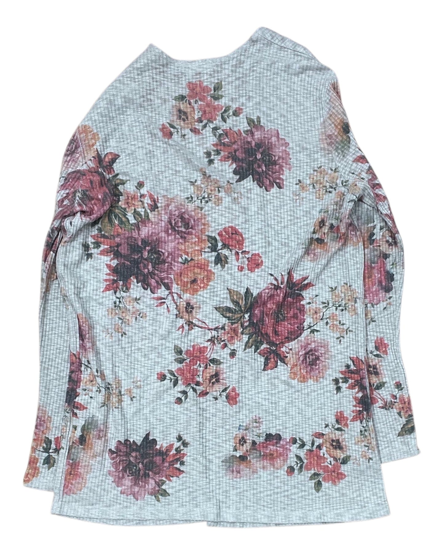 Cardigan By Clothes Mentor In Grey, Size:S