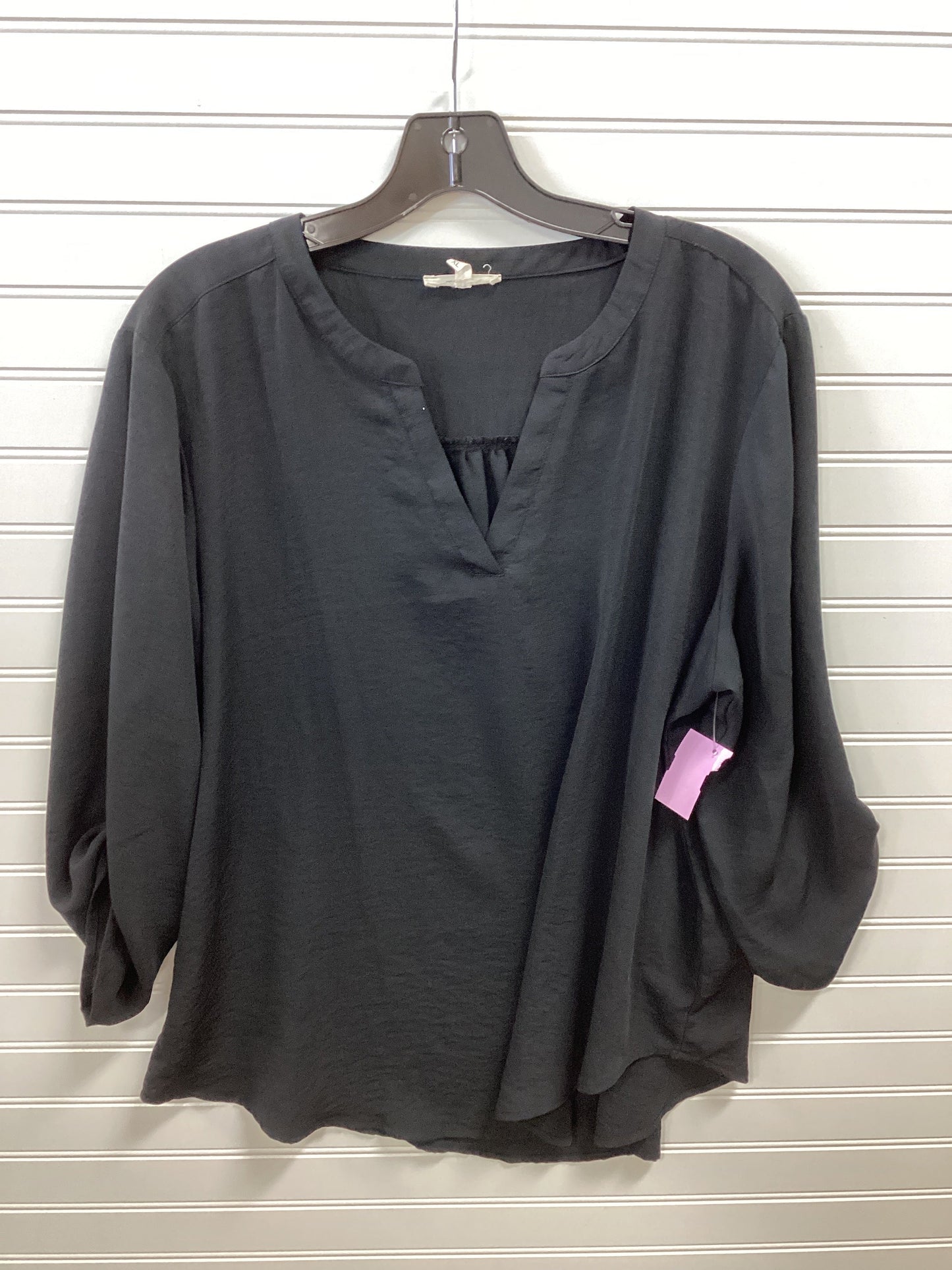 Top Ls By Maurices In Black, Size:Xl