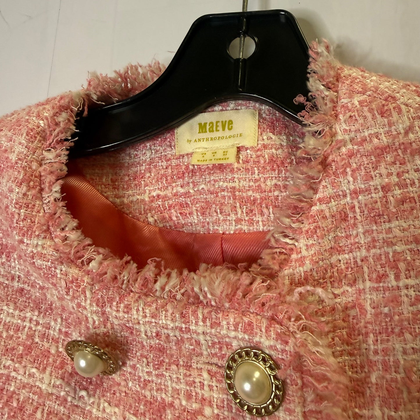 Blazer By Maeve In Pink, Size: 0