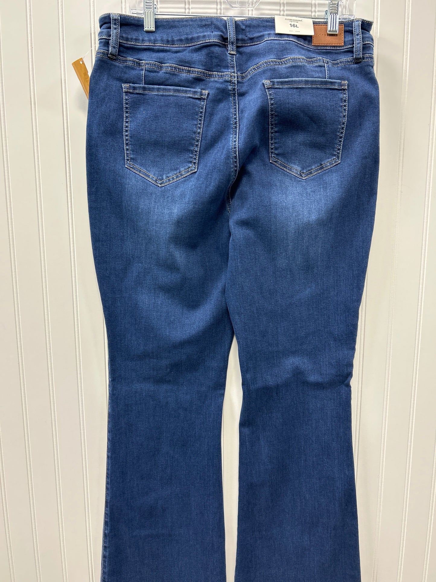 Jeans Straight By Cmc In Blue Denim, Size:16L