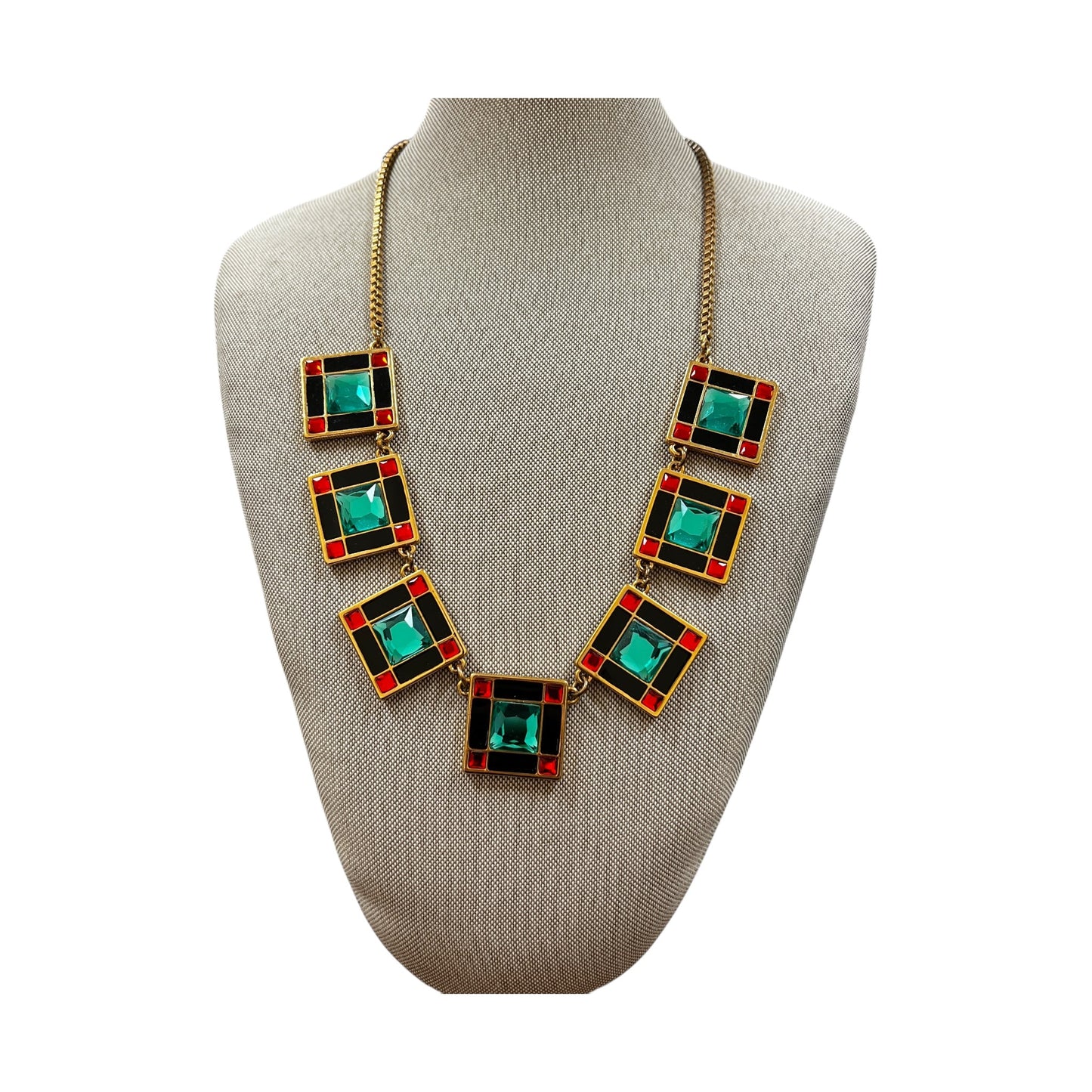 Necklace Statement By Kate Spade In Gold & Red