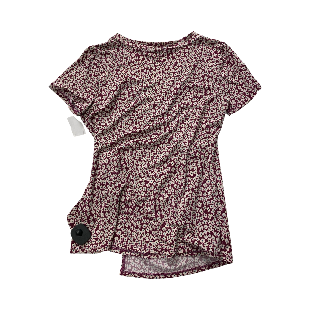 Top Ss By Gilli In Floral Print, Size:M
