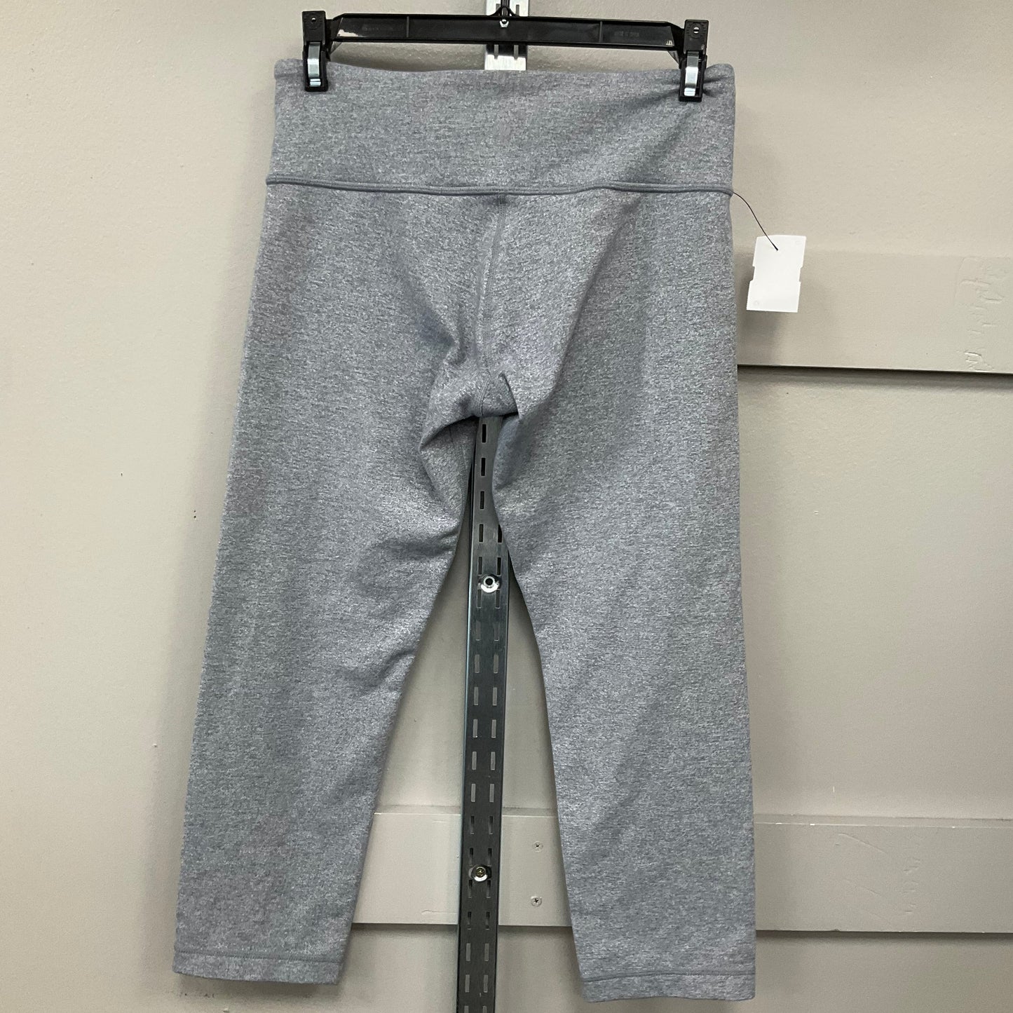 Athletic Leggings Capris By Lululemon In Grey, Size:6