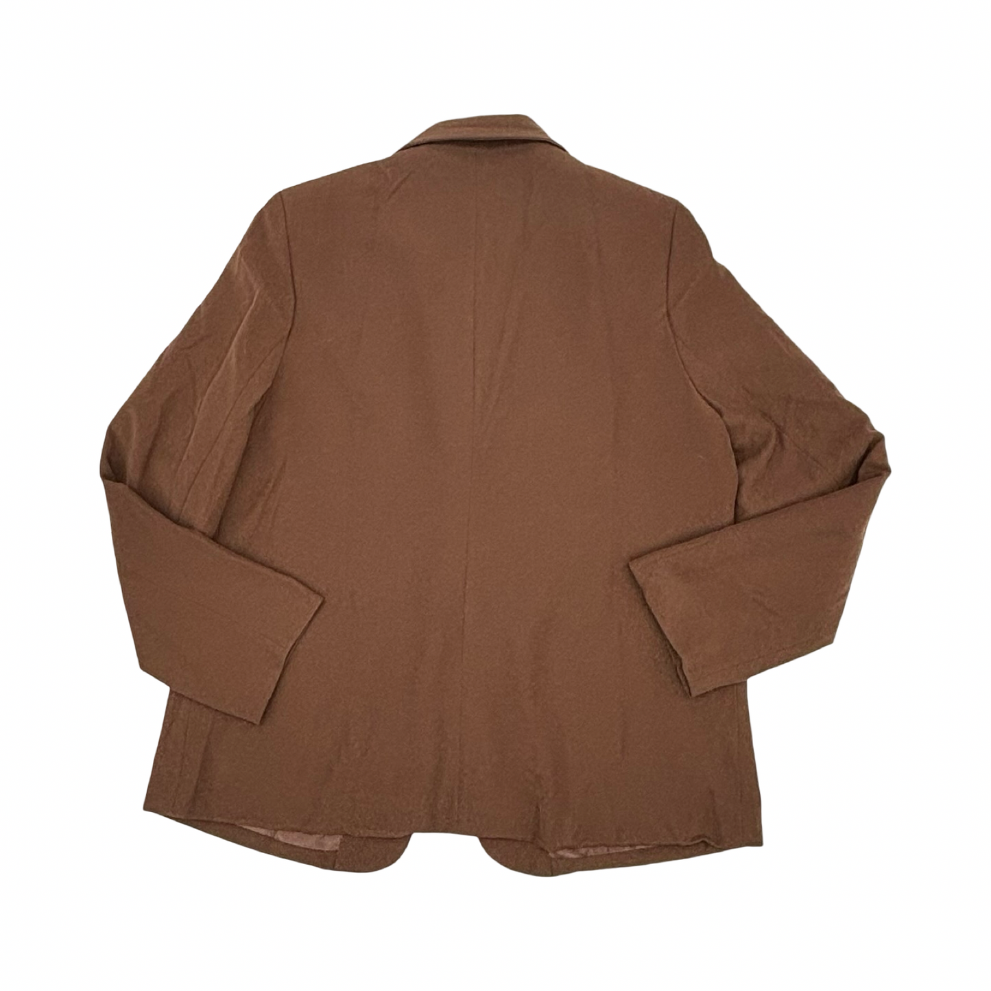 Blazer By Pink Lily In Brown, Size:Xxxl