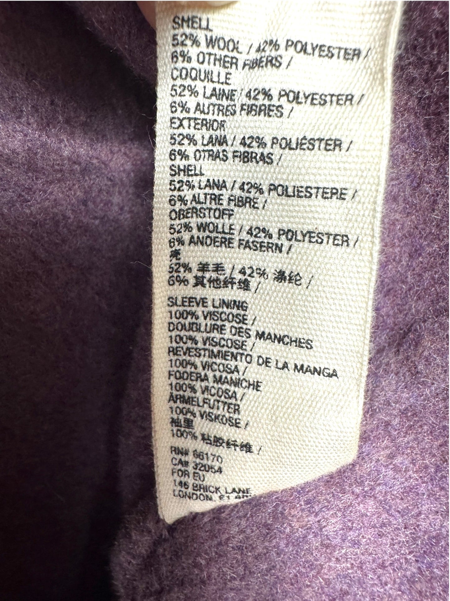 Adore You Wool Coat
By Free People In Purple, Size: L
