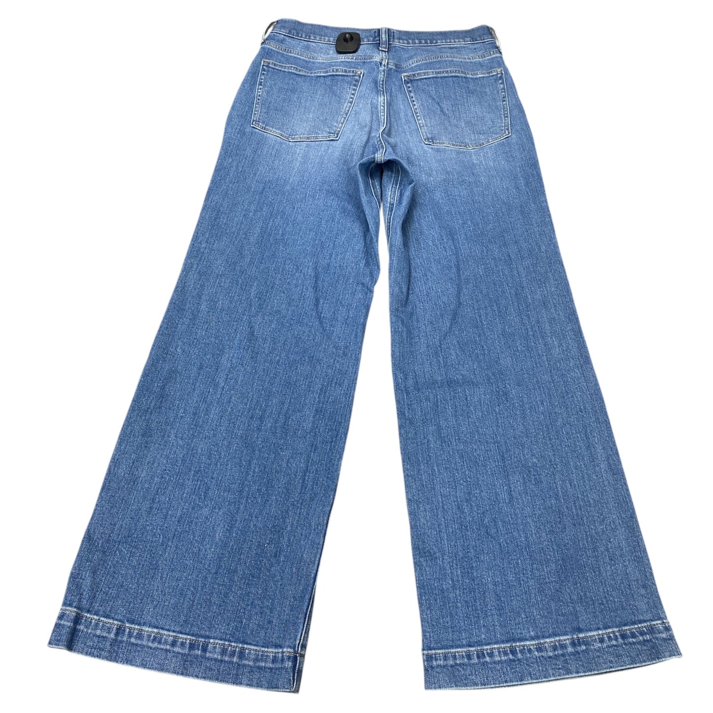 Jeans Wide Leg By J. Crew In Blue, Size:4