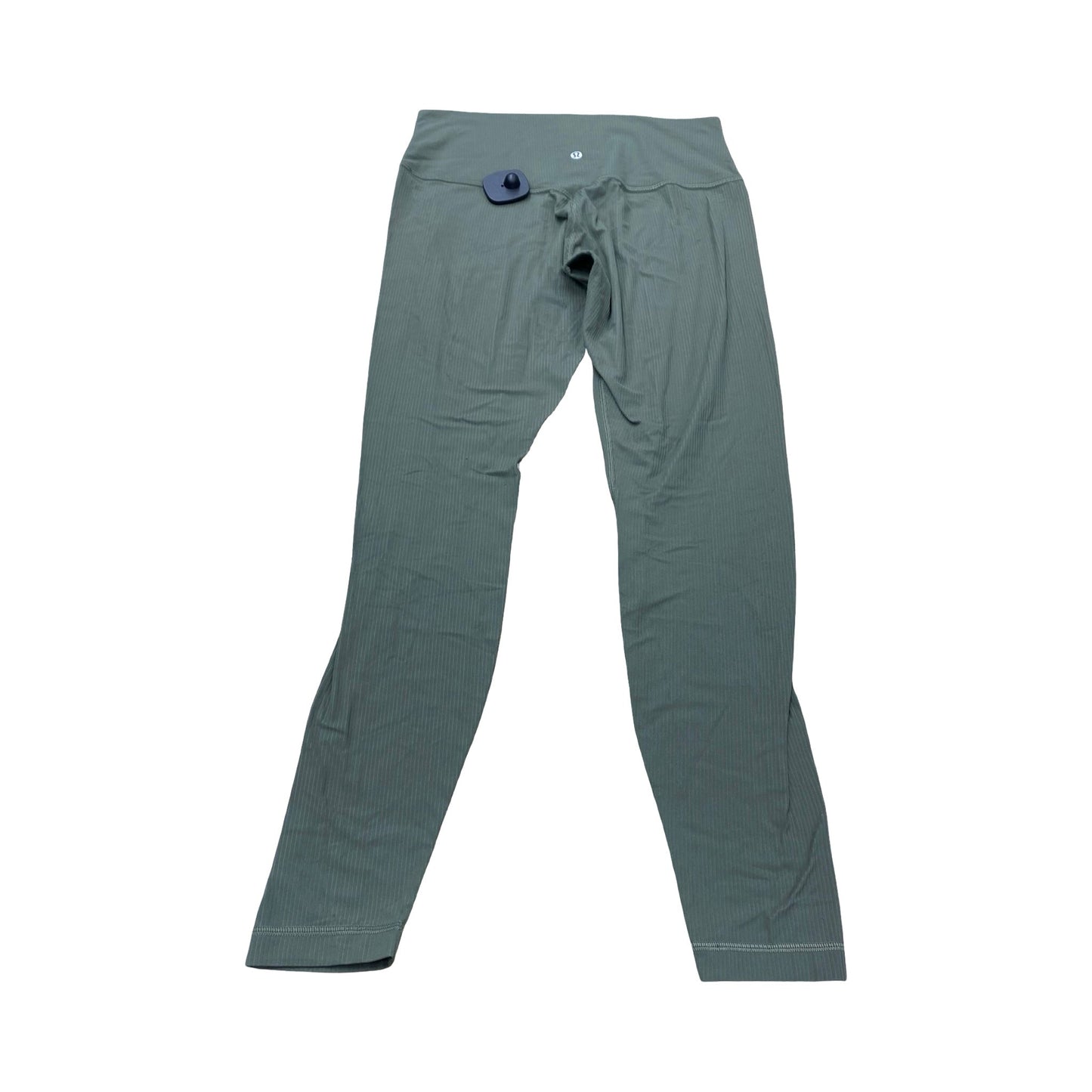 Athletic Leggings By Lululemon In Green, Size:10