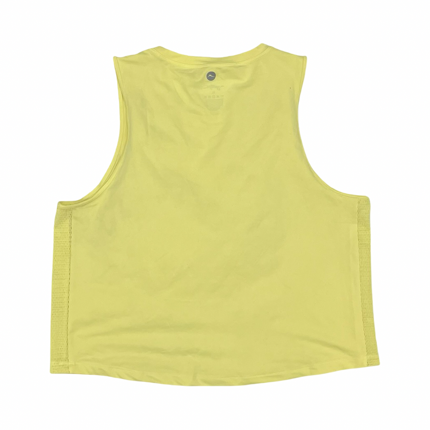 Athletic Tank Top By Gottex In Yellow, Size:Xl