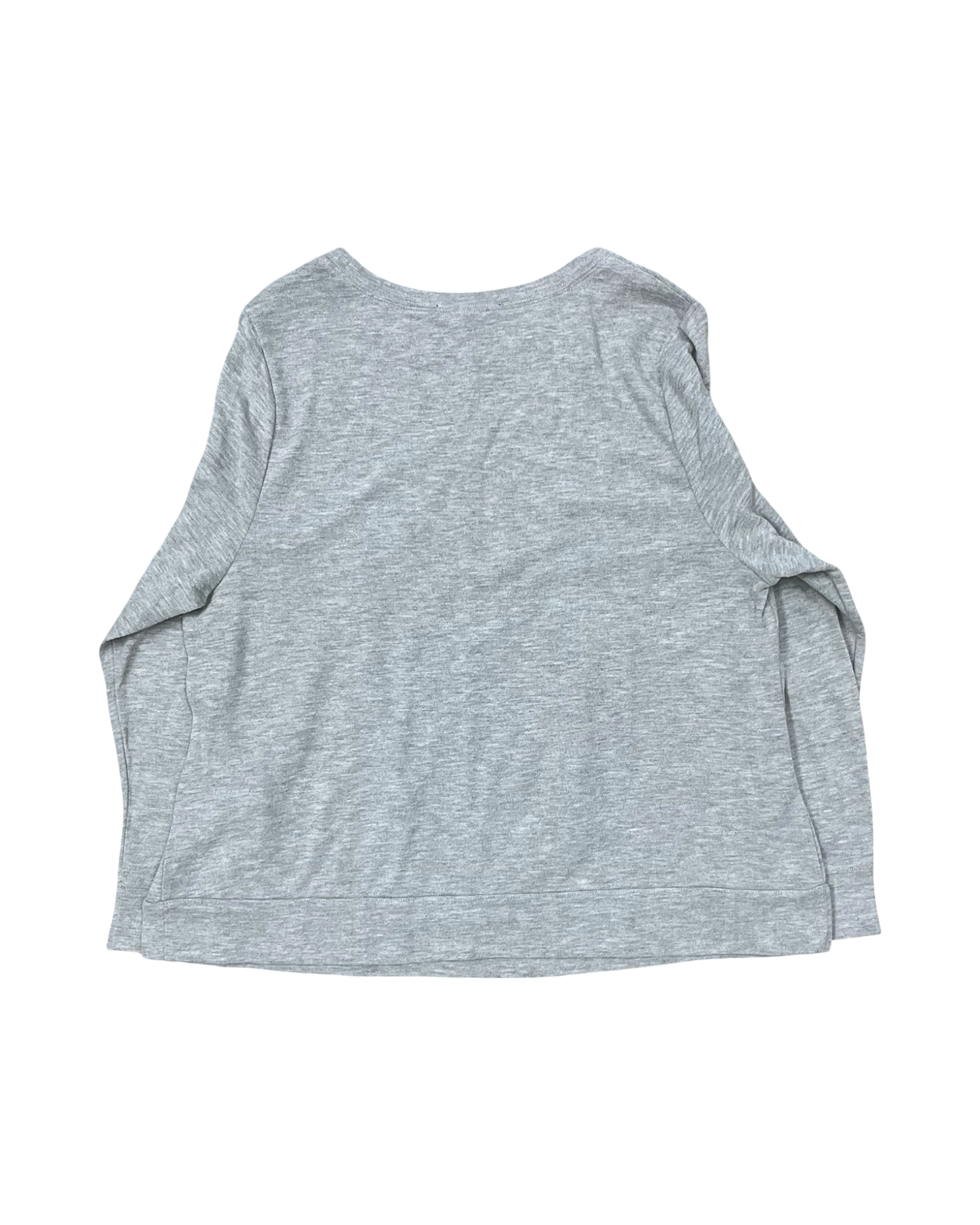 Top Ls By International Concepts In Grey, Size:2X