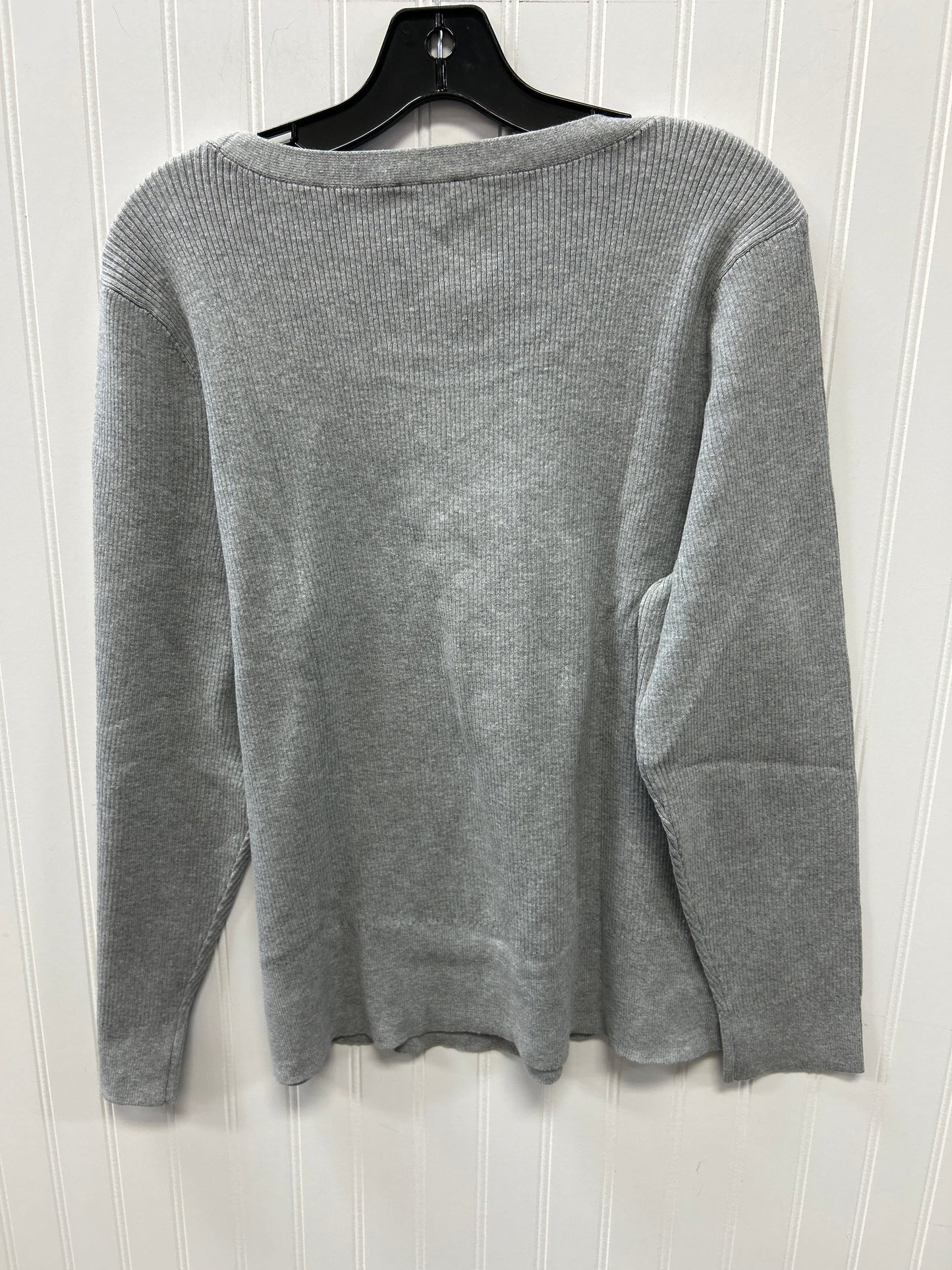 Top Ls By Talbots In Grey, Size:Xl