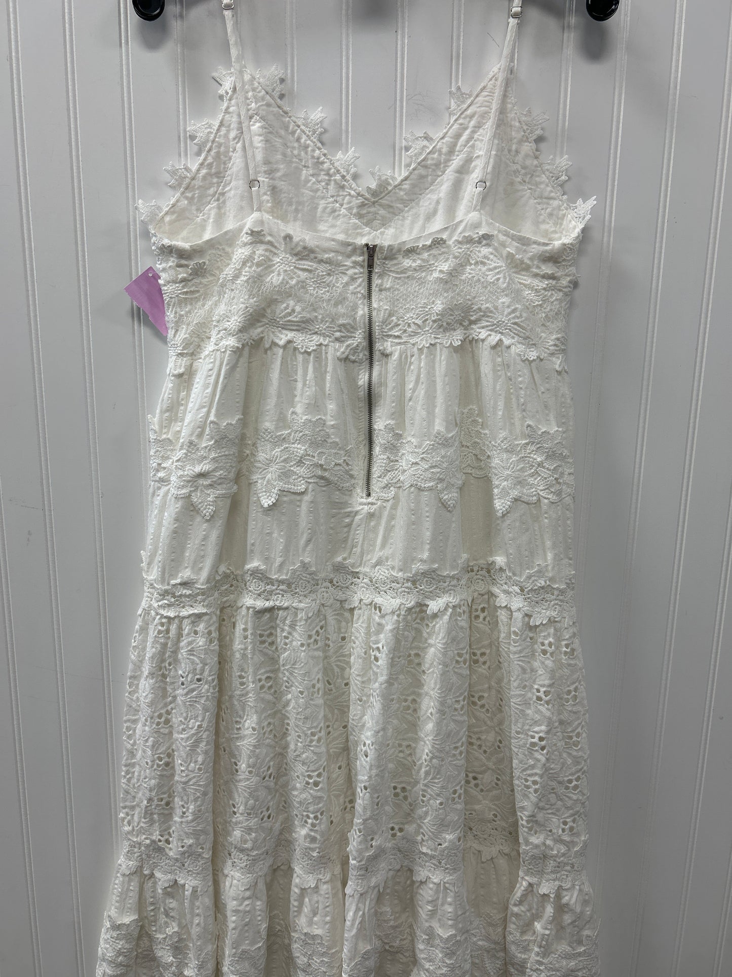 Dress Casual Maxi By Pol In White, Size:L