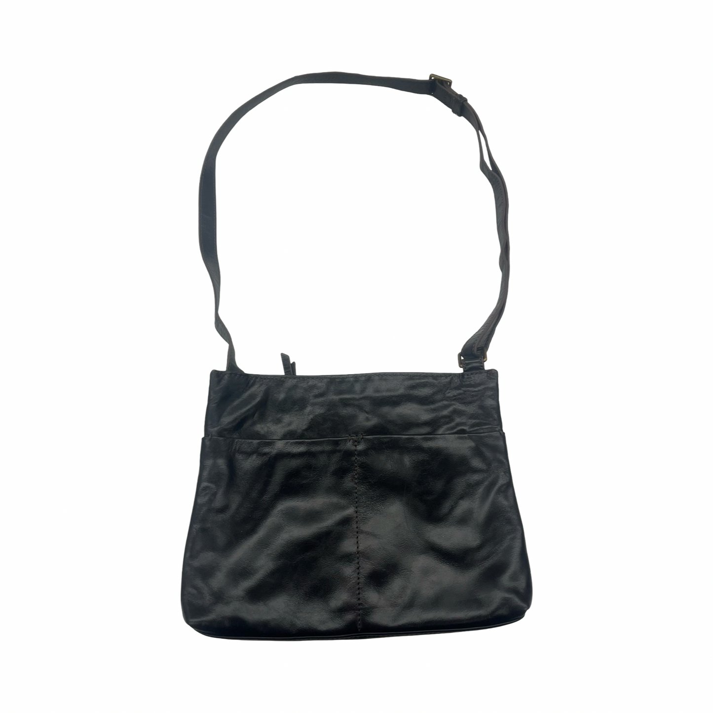 Crossbody Leather By Margot In Brown, Size:Medium