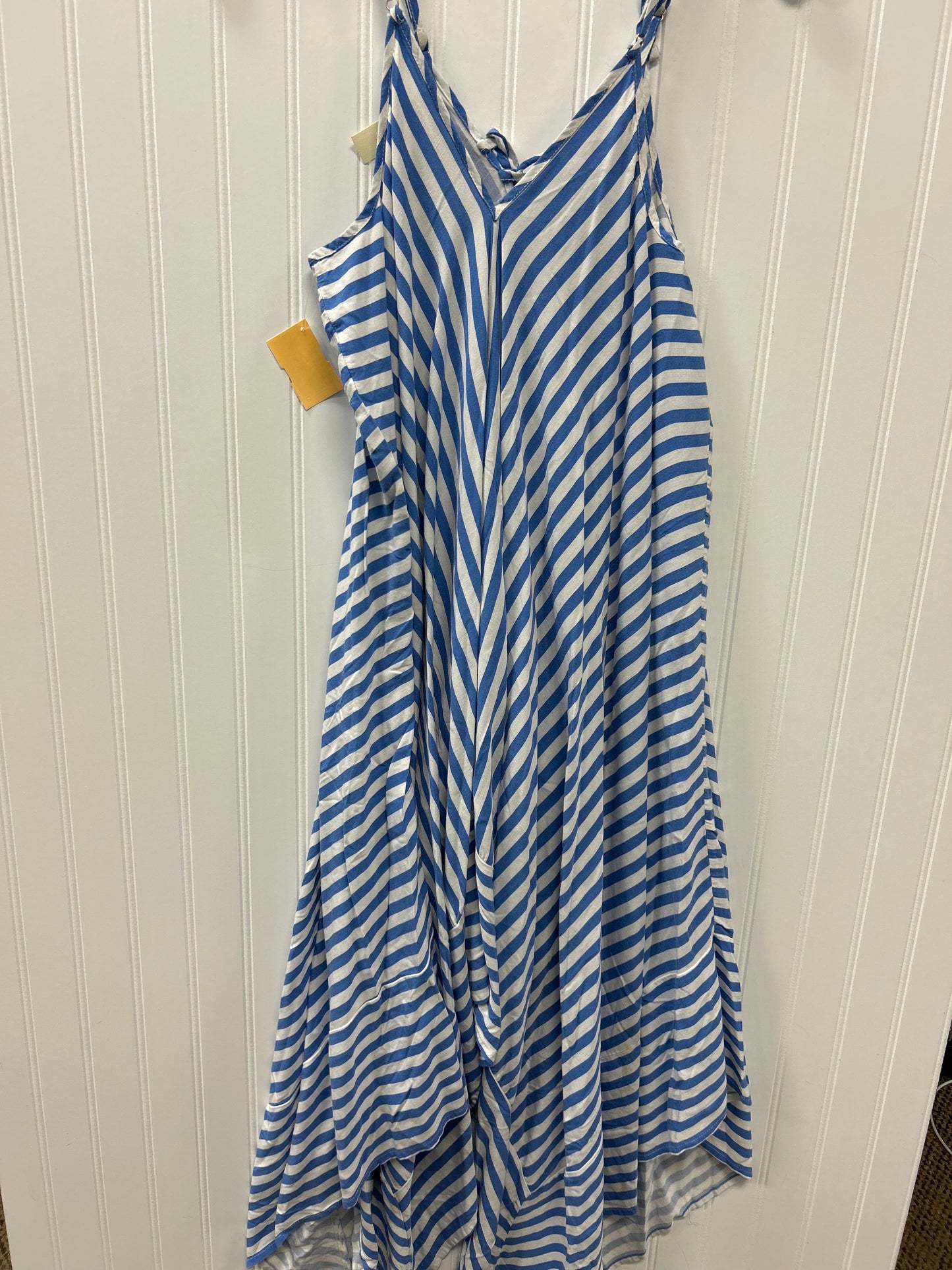 Dress Casual Midi By Jessica Simpson In Blue, Size:L