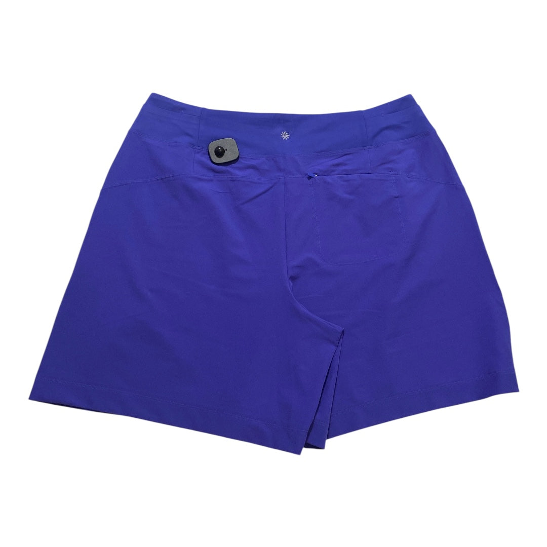 Athletic Shorts By Athleta In Purple, Size:16L