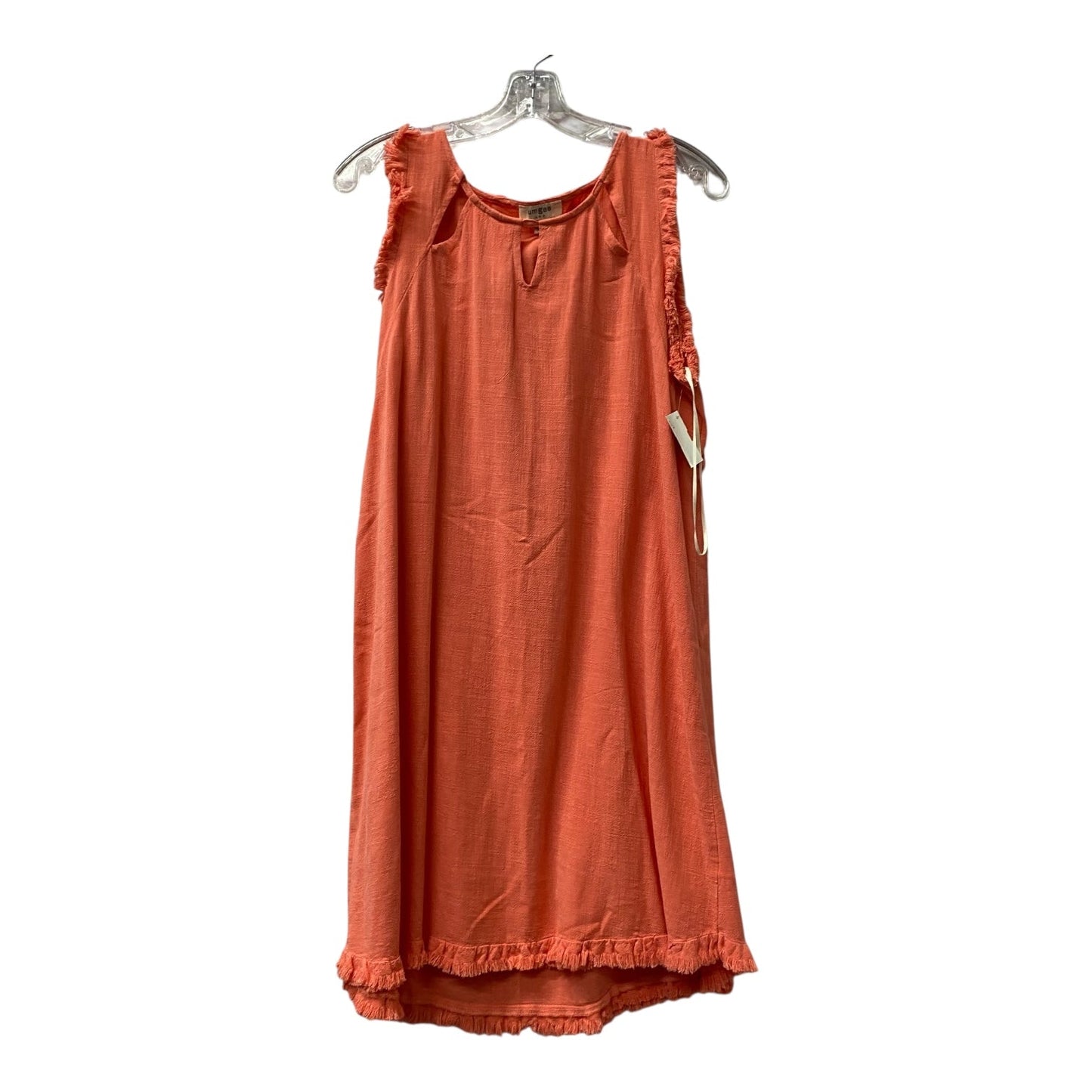 Dress Casual Short By Umgee In Coral, Size:S